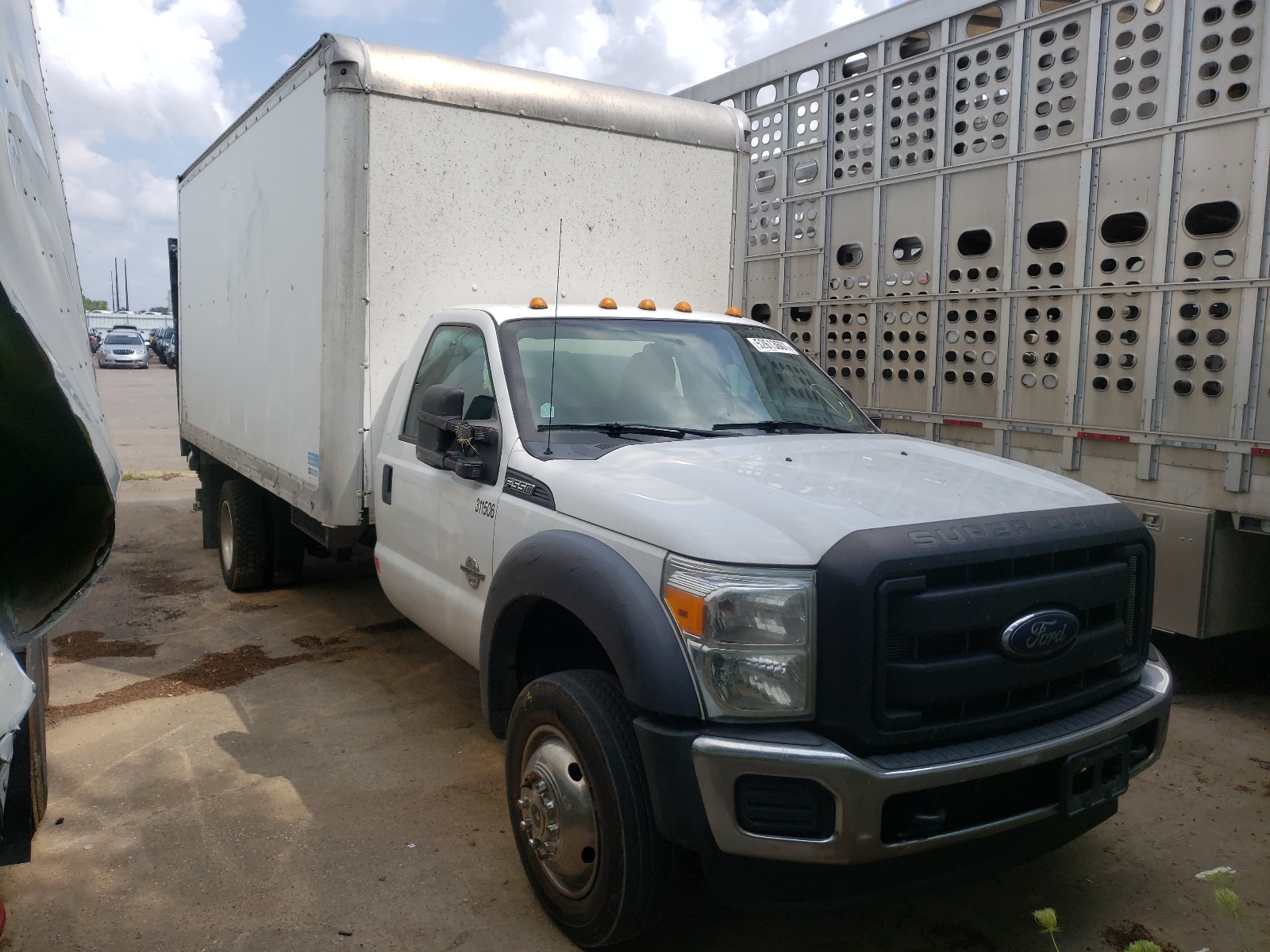 FORD F550 SUPER 2015 with VIN 1FDUF5GT0FEA49526 - Photo from auction