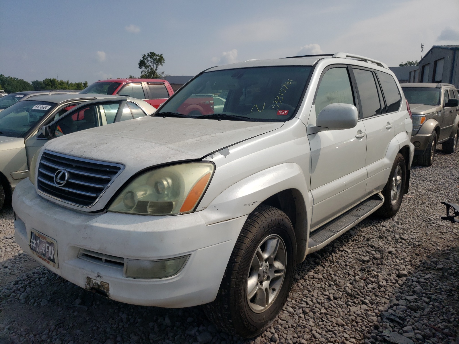 Photo 2 from auction – 2003 LEXUS GX 470 with VIN JTJBT20X330019572