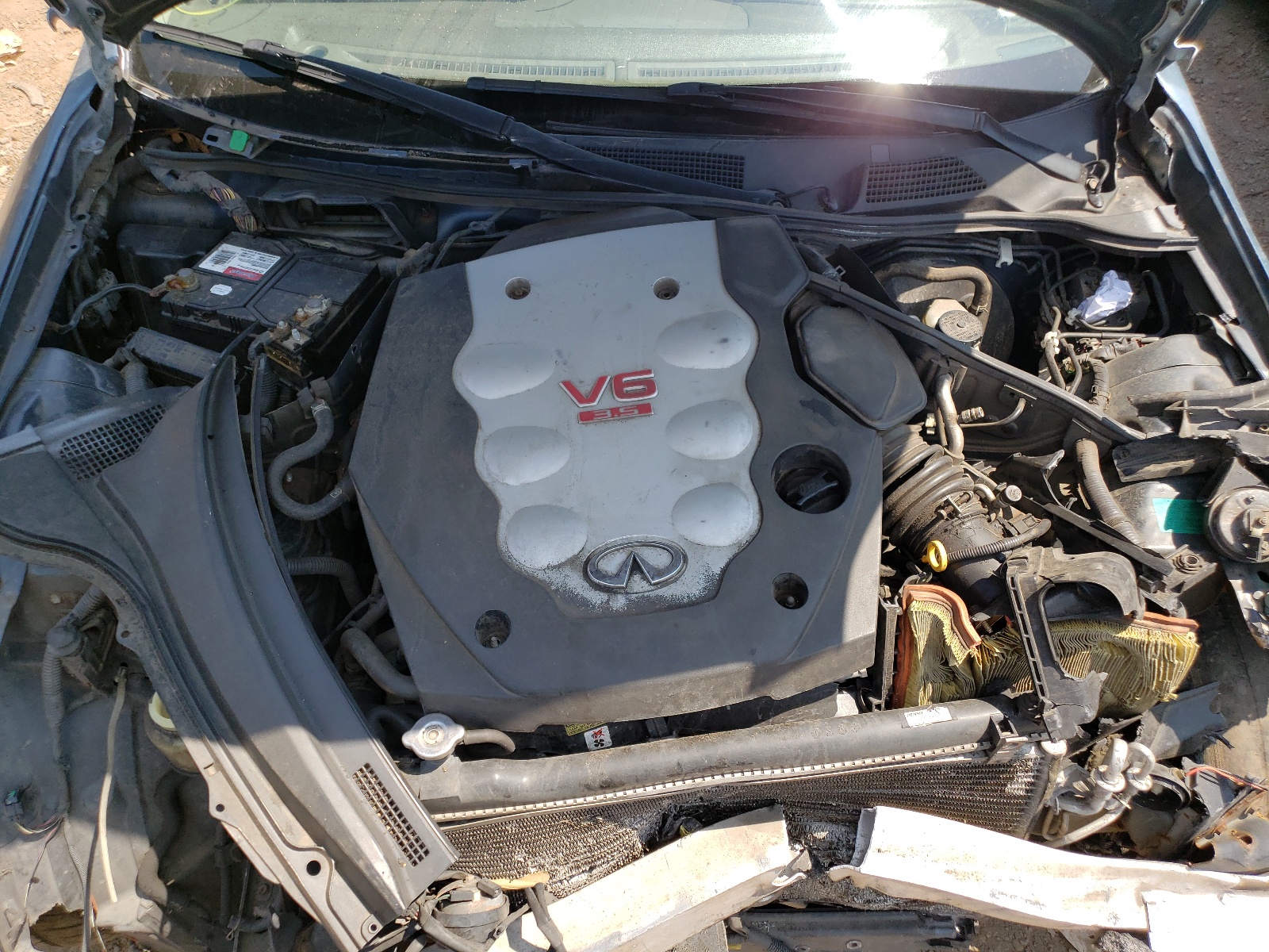 Photo 7 from auction – 2005 INFINITI G35 with VIN JNKCV54E35M402580