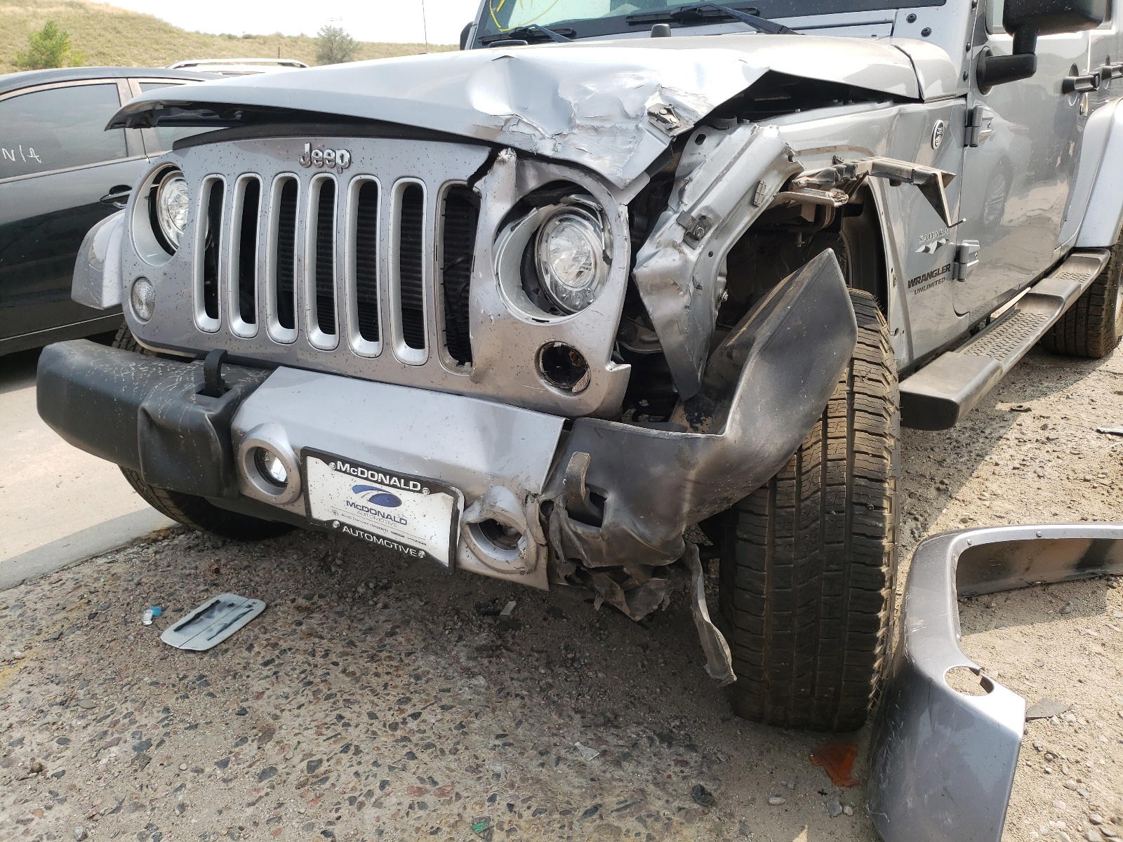 Photo 9 from auction – 2017 JEEP WRANGLER U with VIN 1C4BJWEG2HL535551