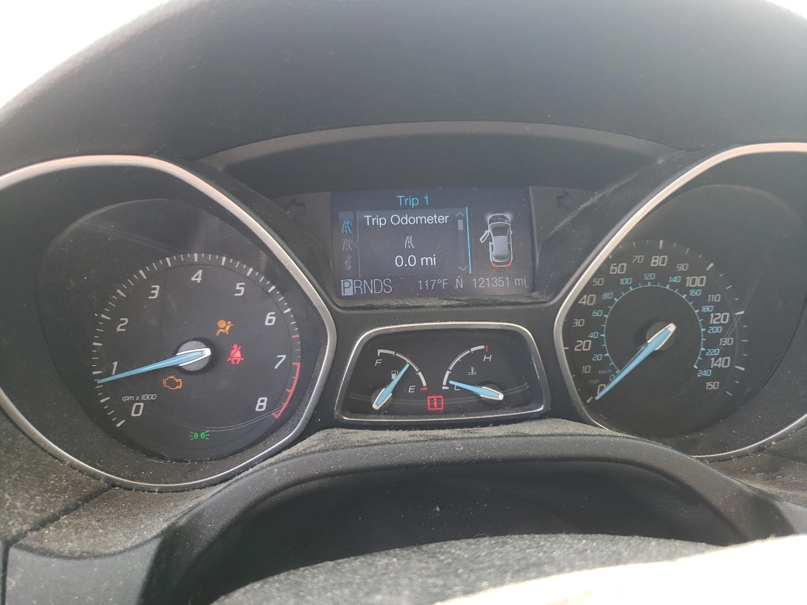 Photo 8 from auction – 2012 FORD FOCUS SEL with VIN 1FAHP3H22CL344525