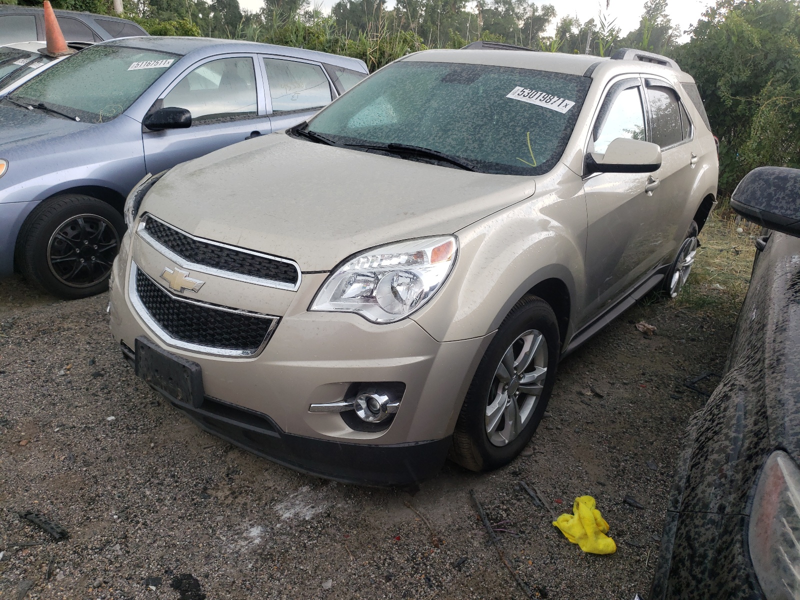 Photo 2 from auction – 2012 CHEVROLET EQUINOX LT with VIN 2GNALPEK9C1201328