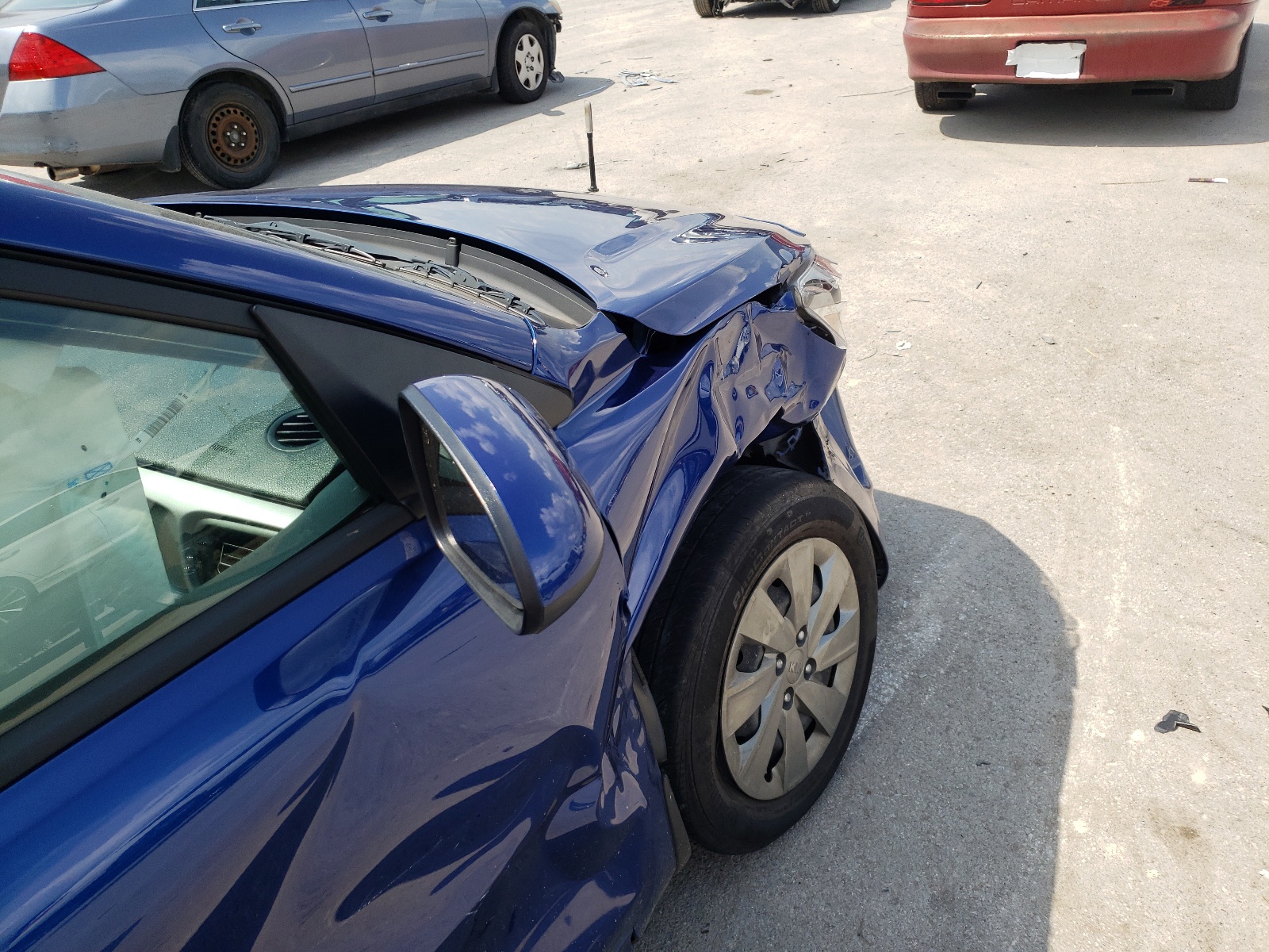 Photo 9 from auction – 2020 KIA RIO LX with VIN 3KPA24AD3LE354730