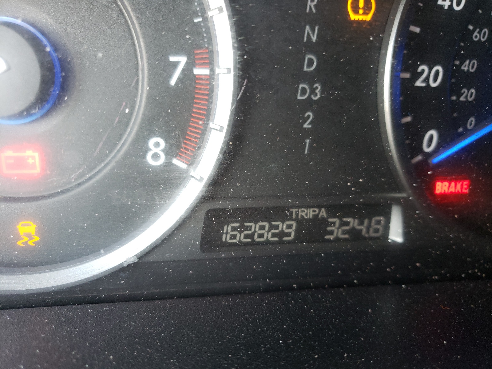 Photo 8 from auction – 2012 HONDA CROSSTOUR with VIN 5J6TF2H59CL001703