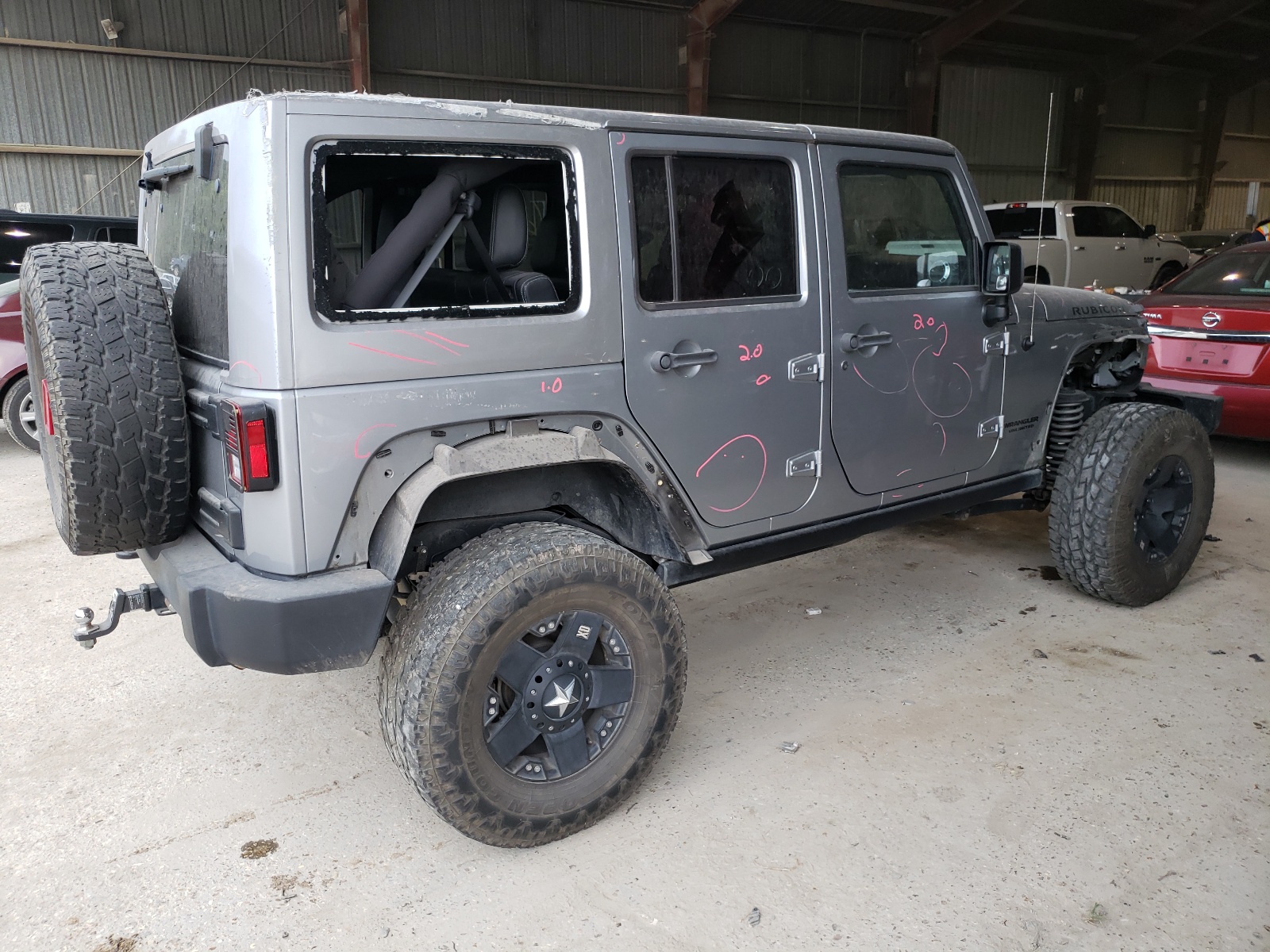 Photo 4 from auction – 2015 JEEP WRANGLER U with VIN 1C4HJWFG9FL613930