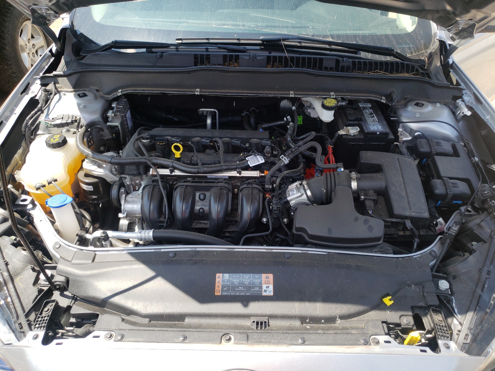 Photo 7 from auction – 2020 FORD FUSION S with VIN 3FA6P0G77LR249205
