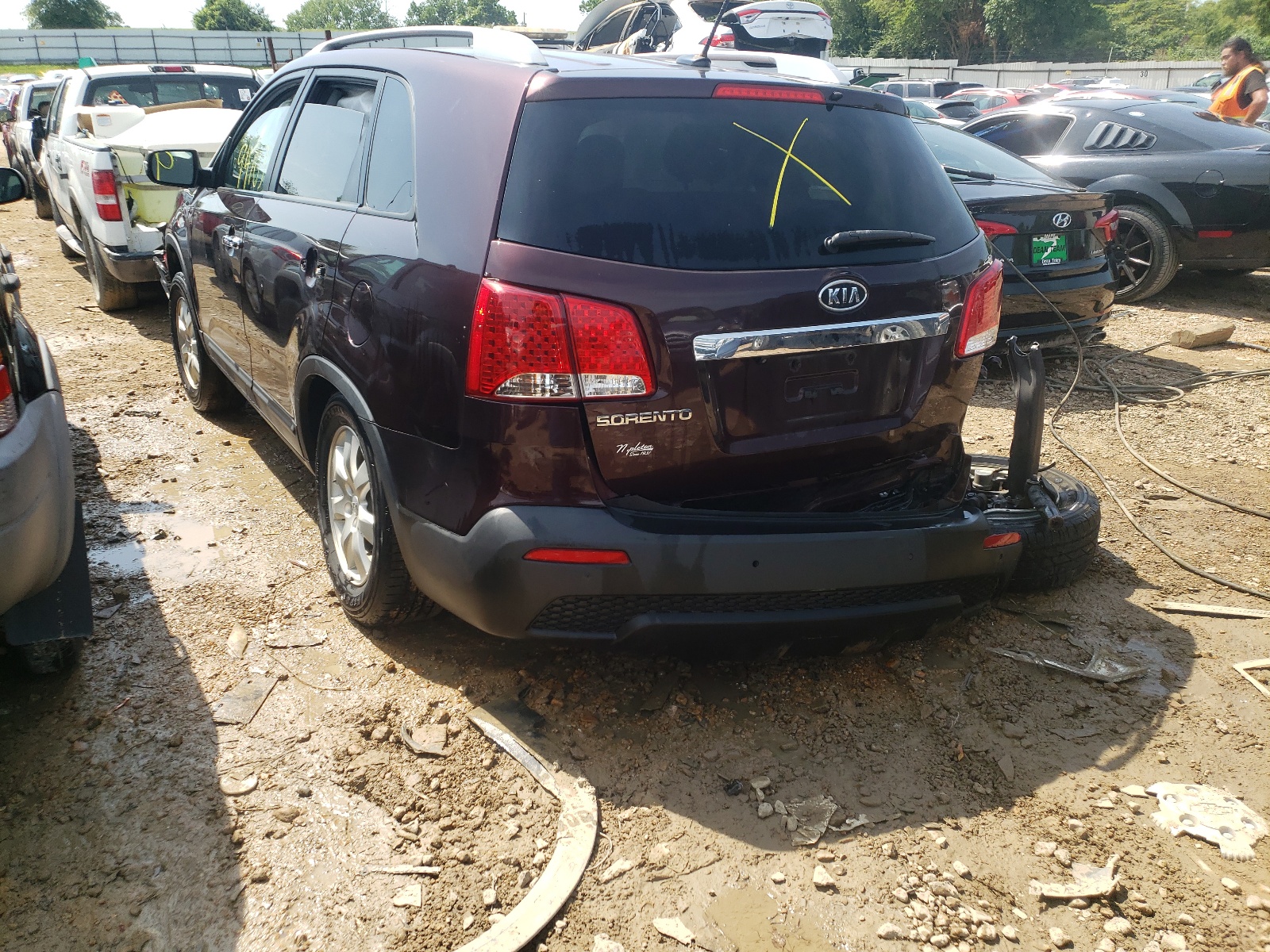 Photo 3 from auction – 2012 KIA SORENTO BA with VIN 5XYKT3A66CG253343