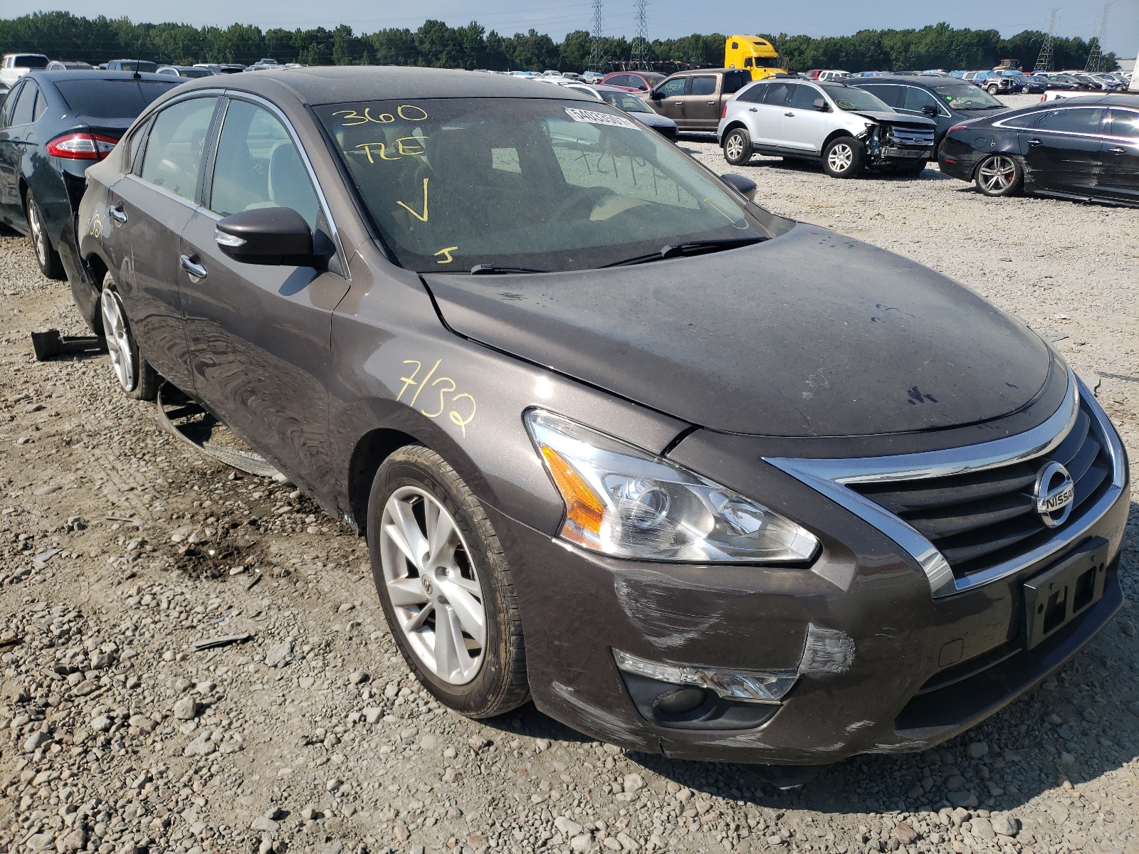 NISSAN ALTIMA 2.5 2014 with VIN 1N4AL3AP0EN241615 - Photo from auction