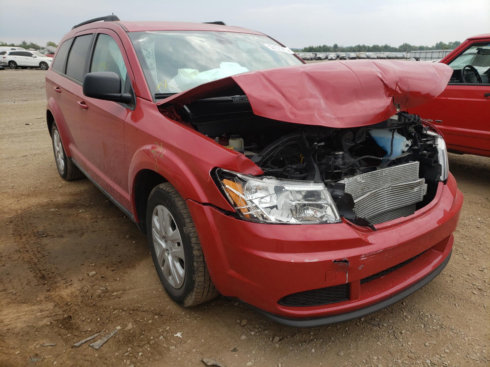 DODGE JOURNEY SE 2018 with VIN 3C4PDCAB6JT534659 - Photo from auction