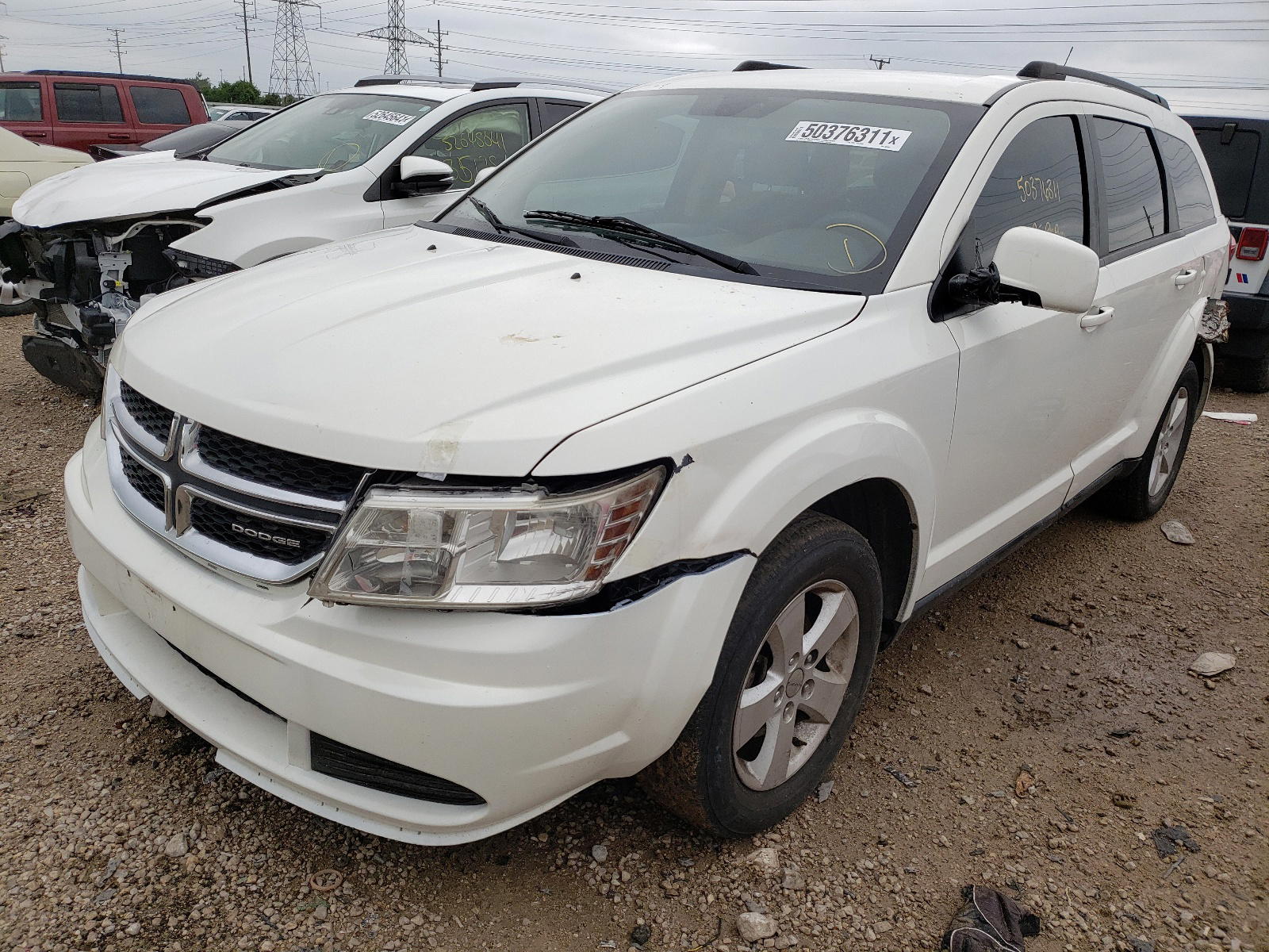 Photo 2 from auction – 2011 DODGE JOURNEY MA with VIN 3D4PG1FG0BT524360