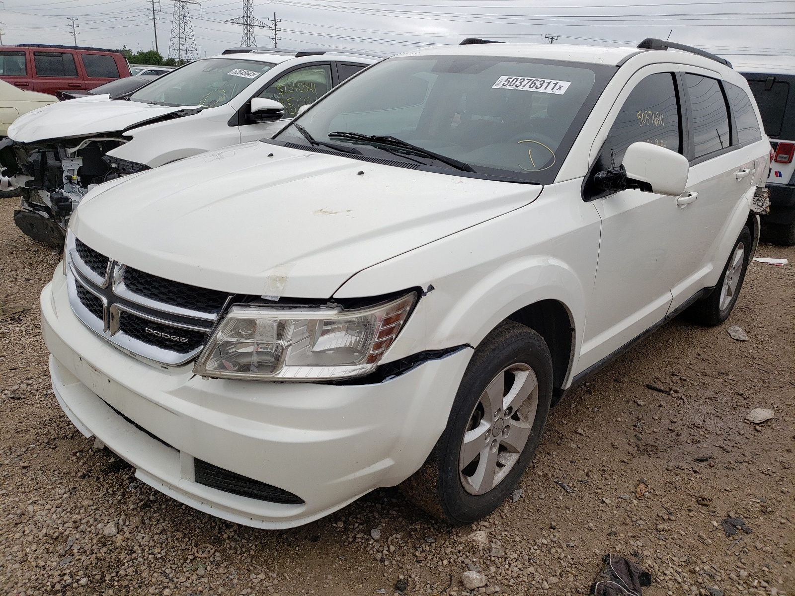 Фото 2 с аукциона – 2011 DODGE JOURNEY MA с VIN 3D4PG1FG0BT524360