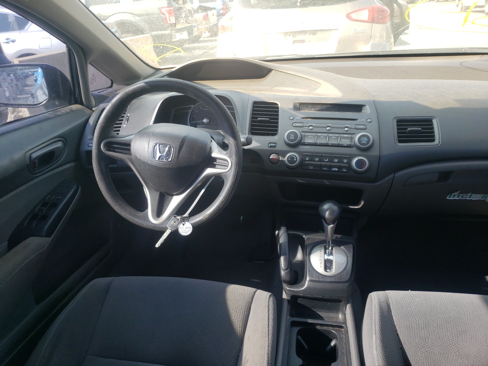 Photo 9 from auction – 2010 HONDA CIVIC VP with VIN 19XFA1F36AE070917