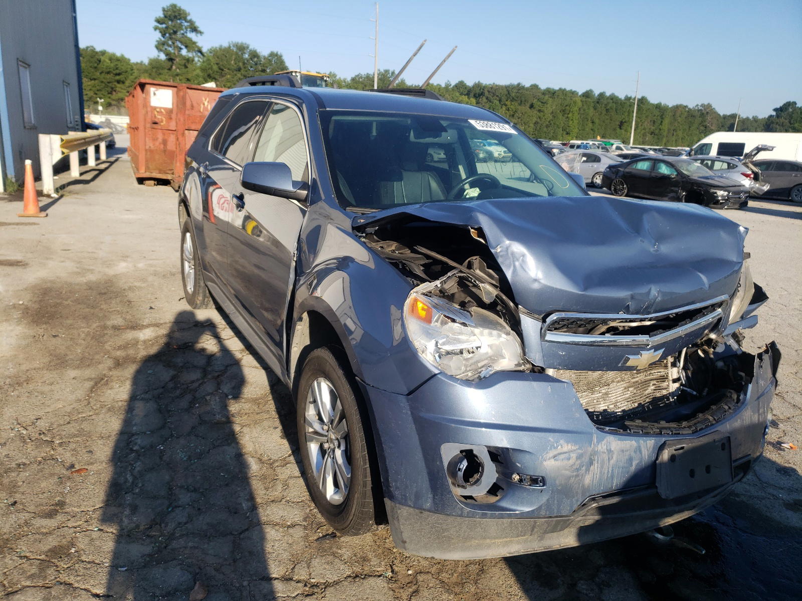 CHEVROLET EQUINOX LT 2011 with VIN 2CNALPEC3B6226076 - Photo from auction