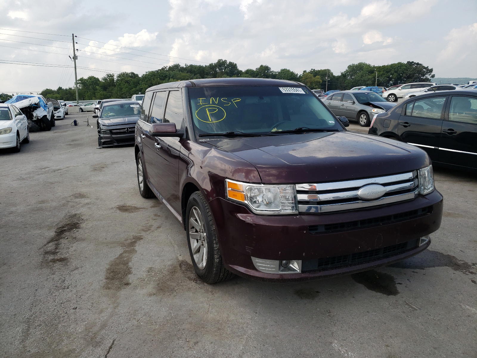 FORD FLEX SEL 2011 with VIN 2FMHK6CC7BBD35324 - Photo from auction