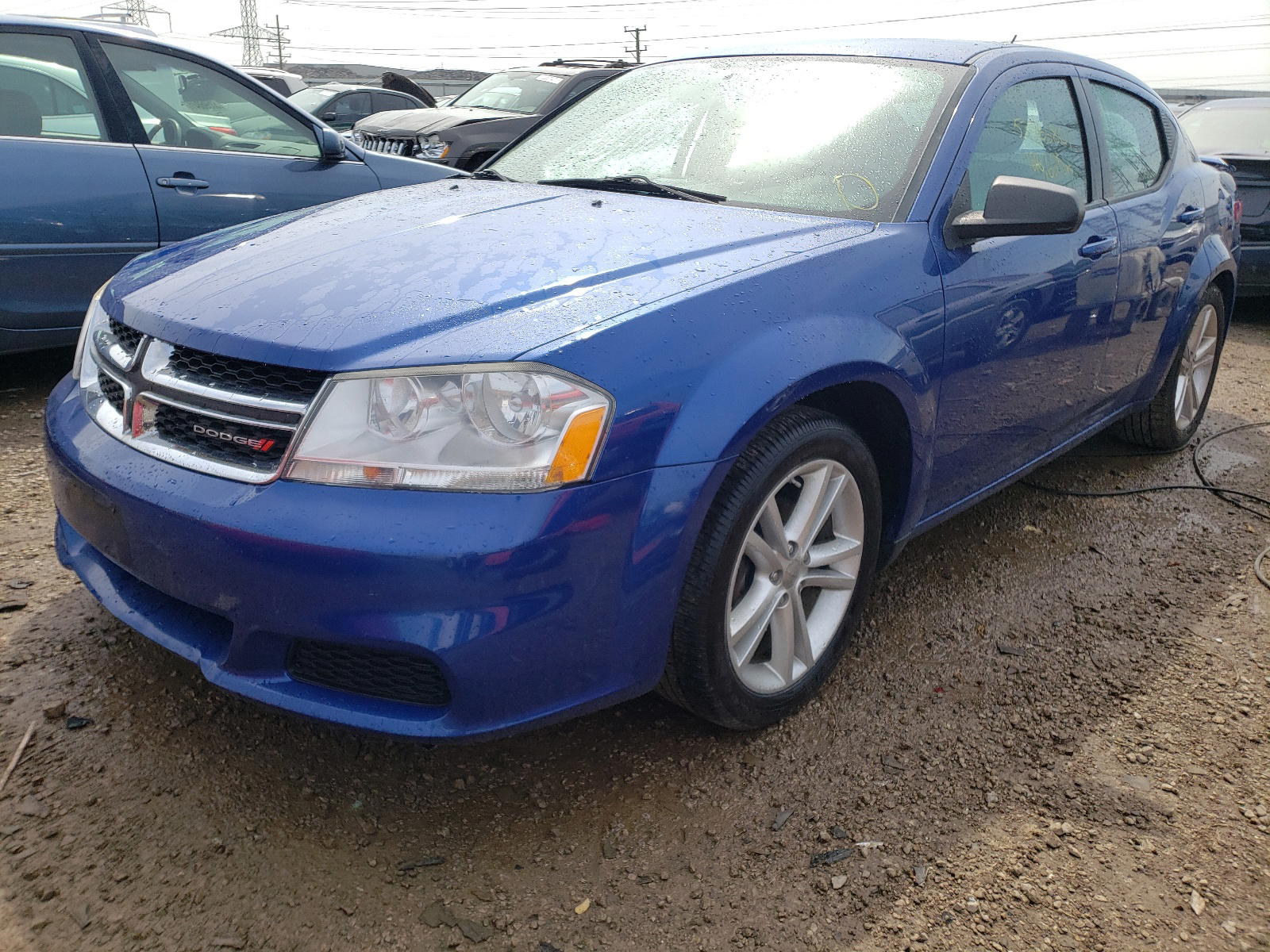 Photo 2 from auction – 2012 DODGE AVENGER SE with VIN 1C3CDZAG8CN315058
