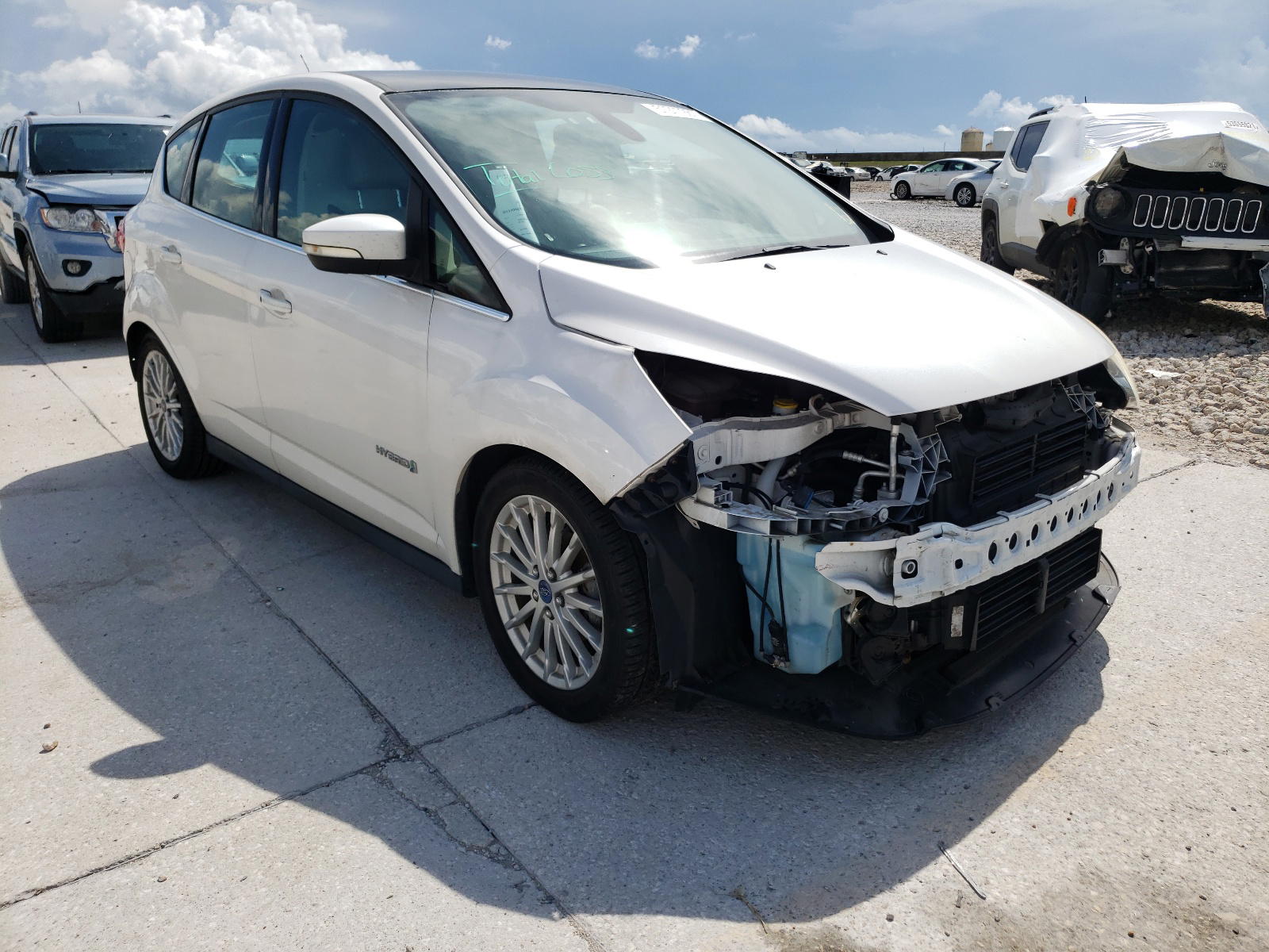 FORD C-MAX SEL 2013 with VIN 1FADP5BU4DL500800 - Photo from auction
