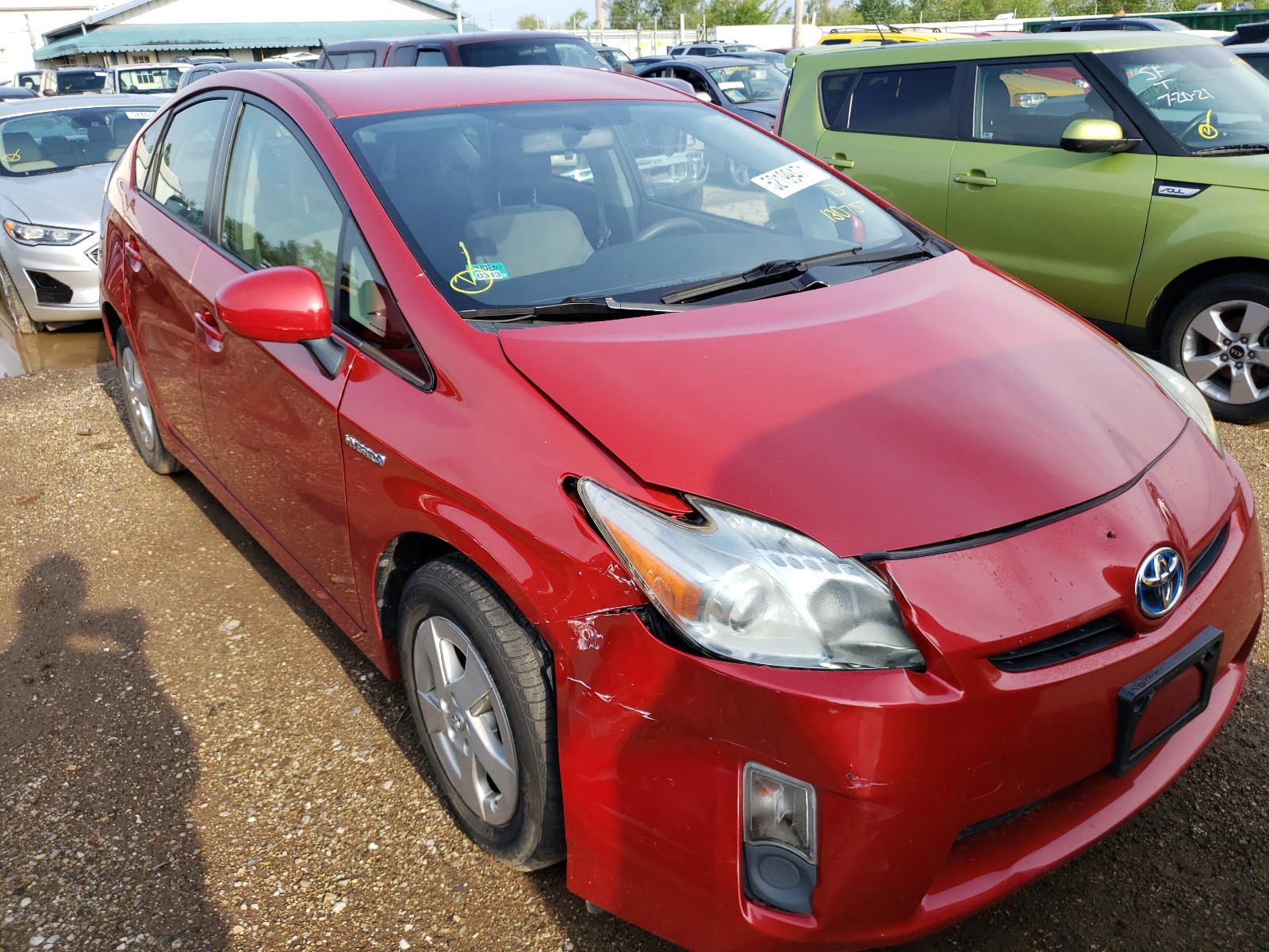 TOYOTA PRIUS 2010 with VIN JTDKN3DU0A0130757 - Photo from auction