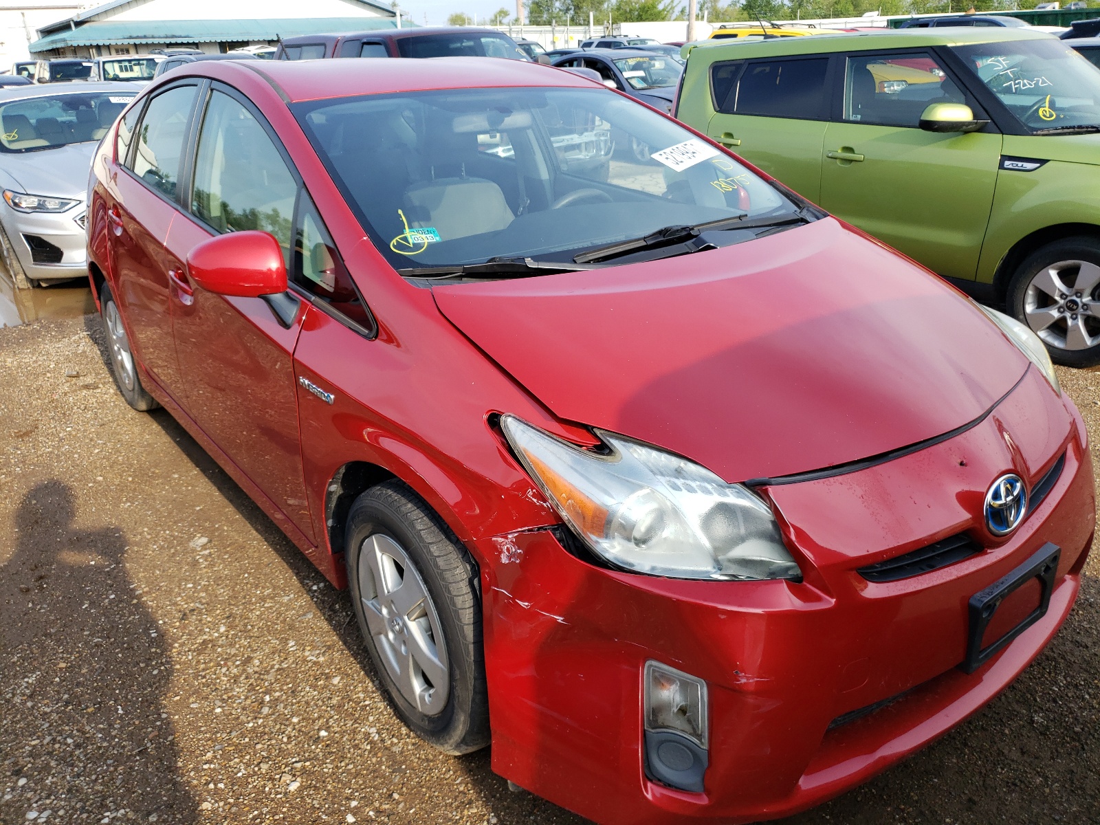 TOYOTA PRIUS 2010 z numerem VIN JTDKN3DU0A0130757 - Zdjęcie z aukcji