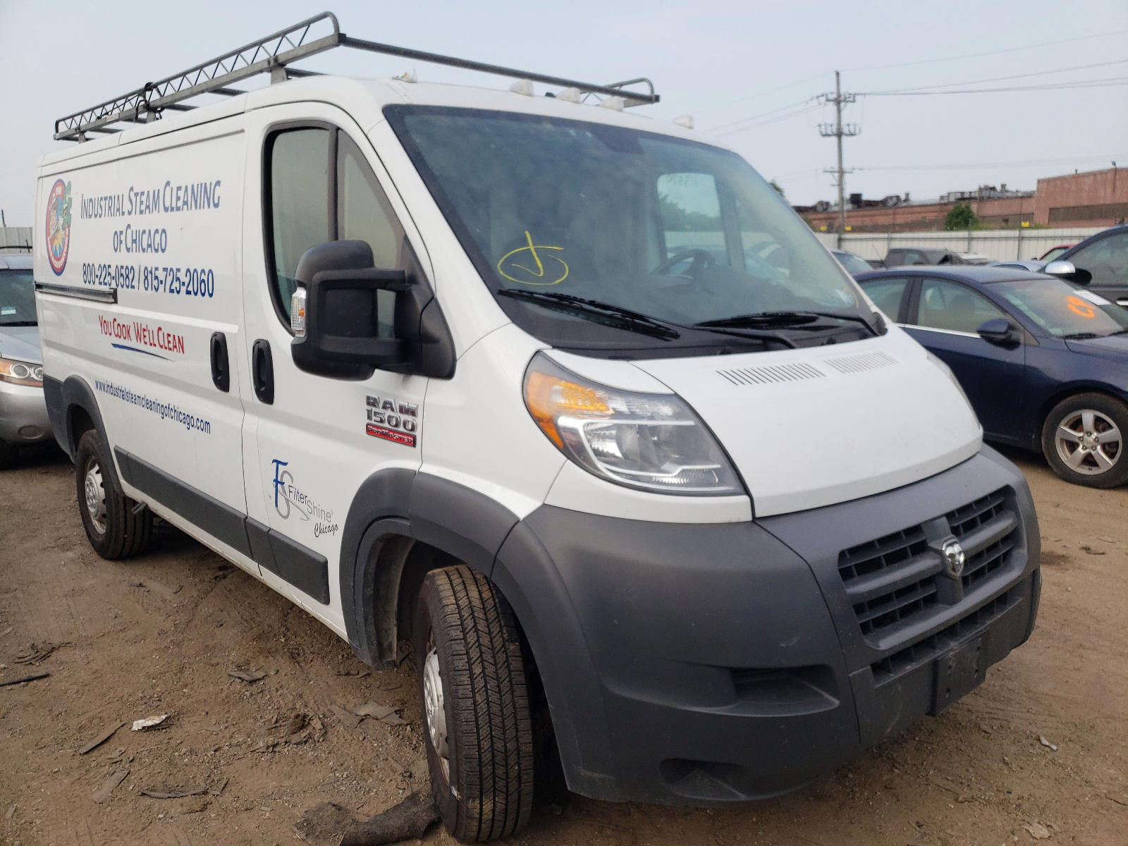 RAM PROMASTER 2016 with VIN 3C6TRVAG6GE127890 - Photo from auction