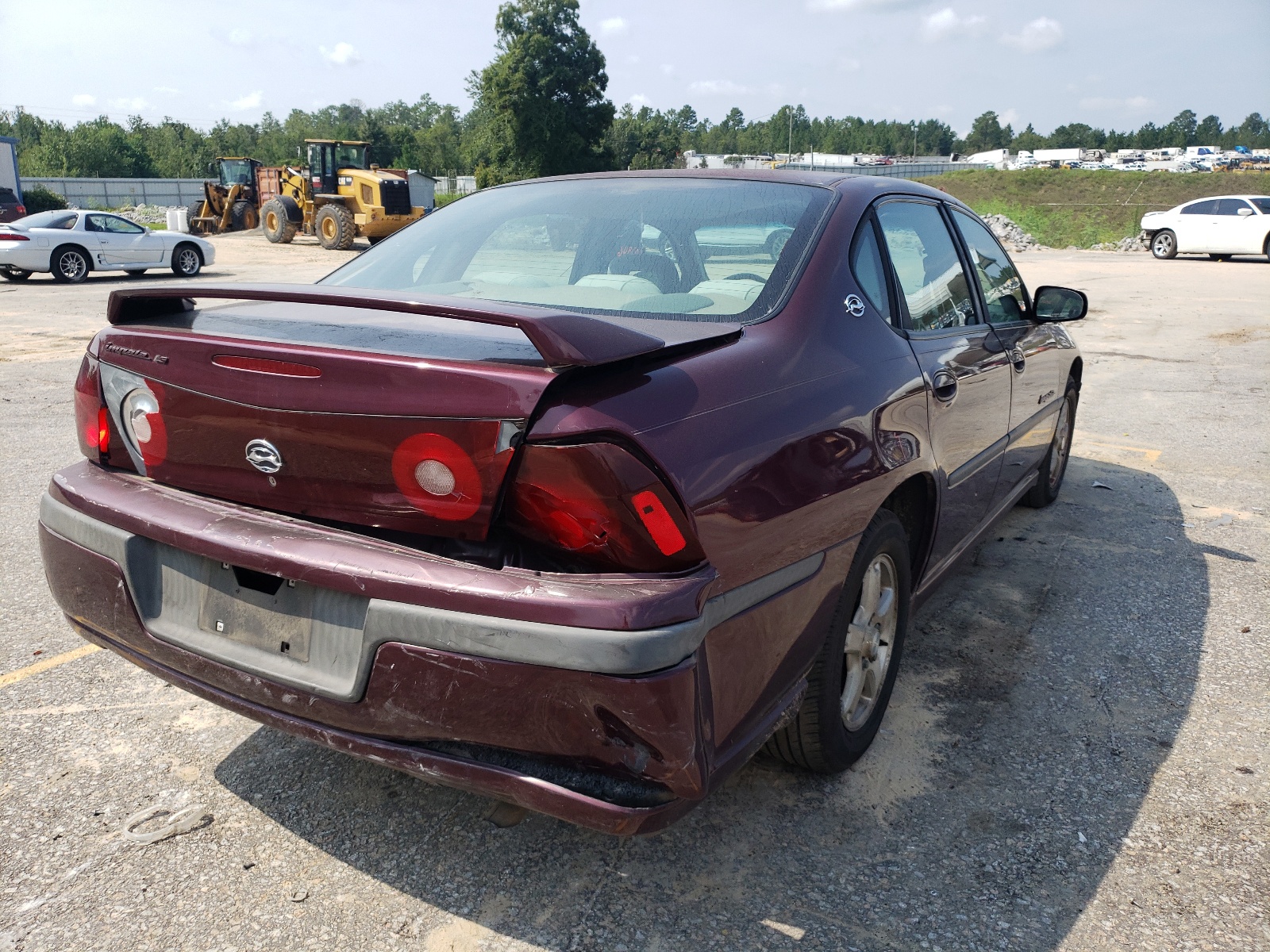Photo 4 from auction – 2003 CHEVROLET IMPALA LS with VIN 2G1WH52K339332533