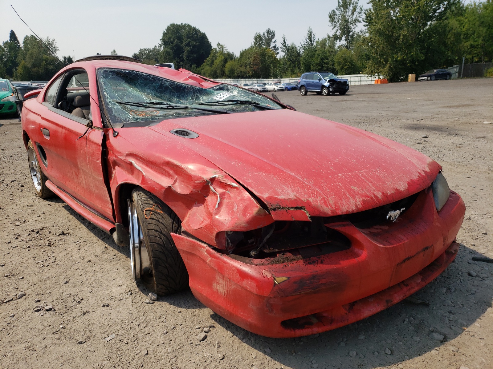 Photo 1 from auction – 1998 FORD MUSTANG with VIN 1FAFP4045WF213571