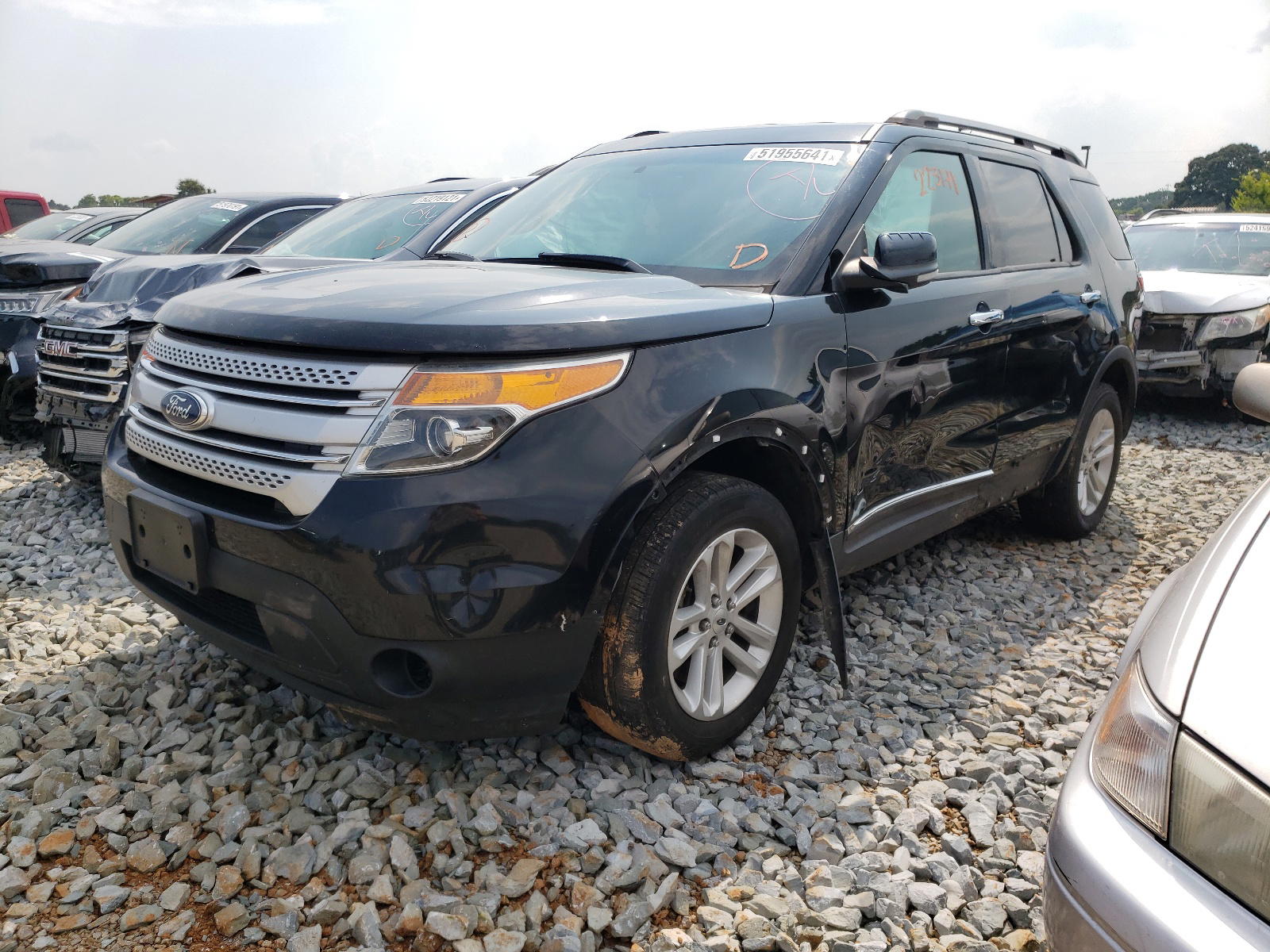 Photo 2 from auction – 2014 FORD EXPLORER X with VIN 1FM5K8D87EGA17371