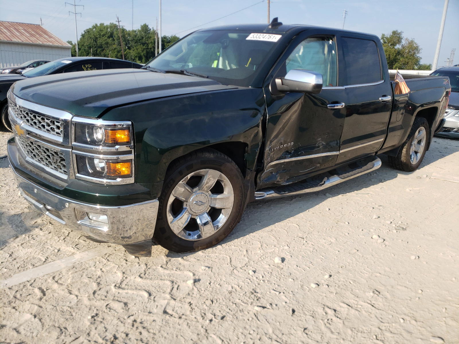 Photo 2 from auction – 2015 CHEVROLET SILVERADO with VIN 3GCUKSEC0FG332082
