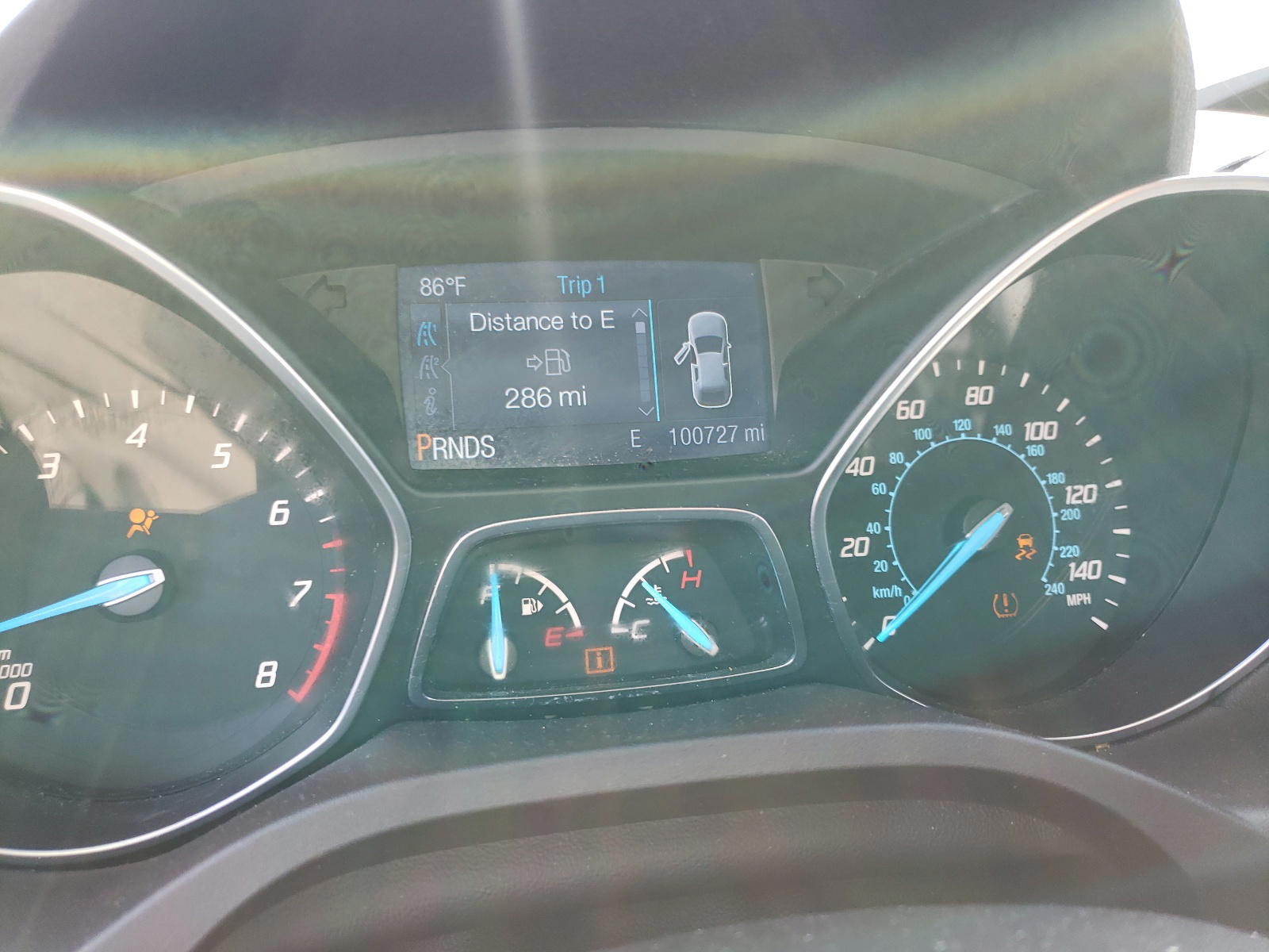 Photo 8 from auction – 2014 FORD ESCAPE with VIN 1FMCU0F71EUB96984