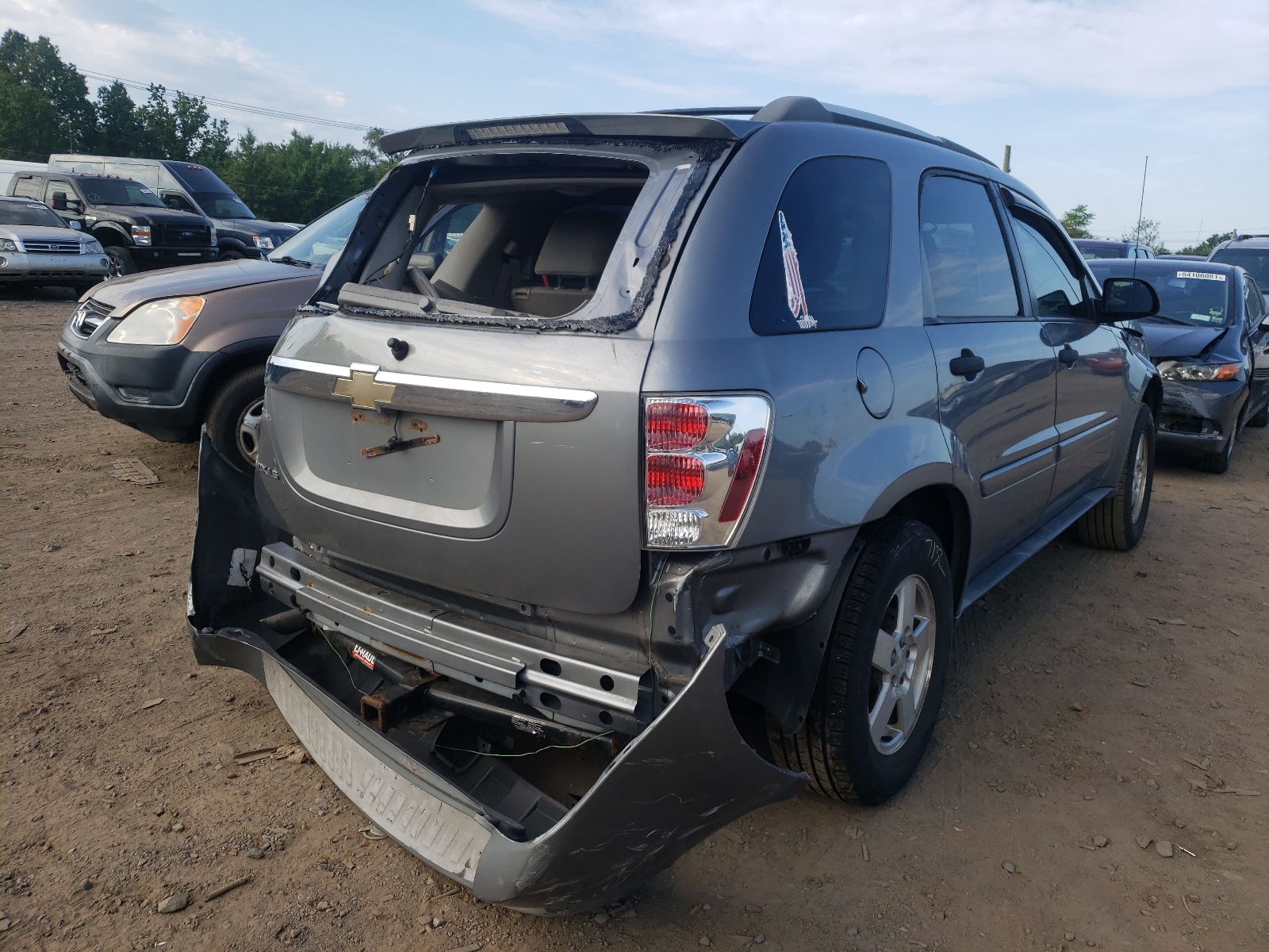 Photo 4 from auction – 2005 CHEVROLET EQUINOX LS with VIN 2CNDL13F556114567