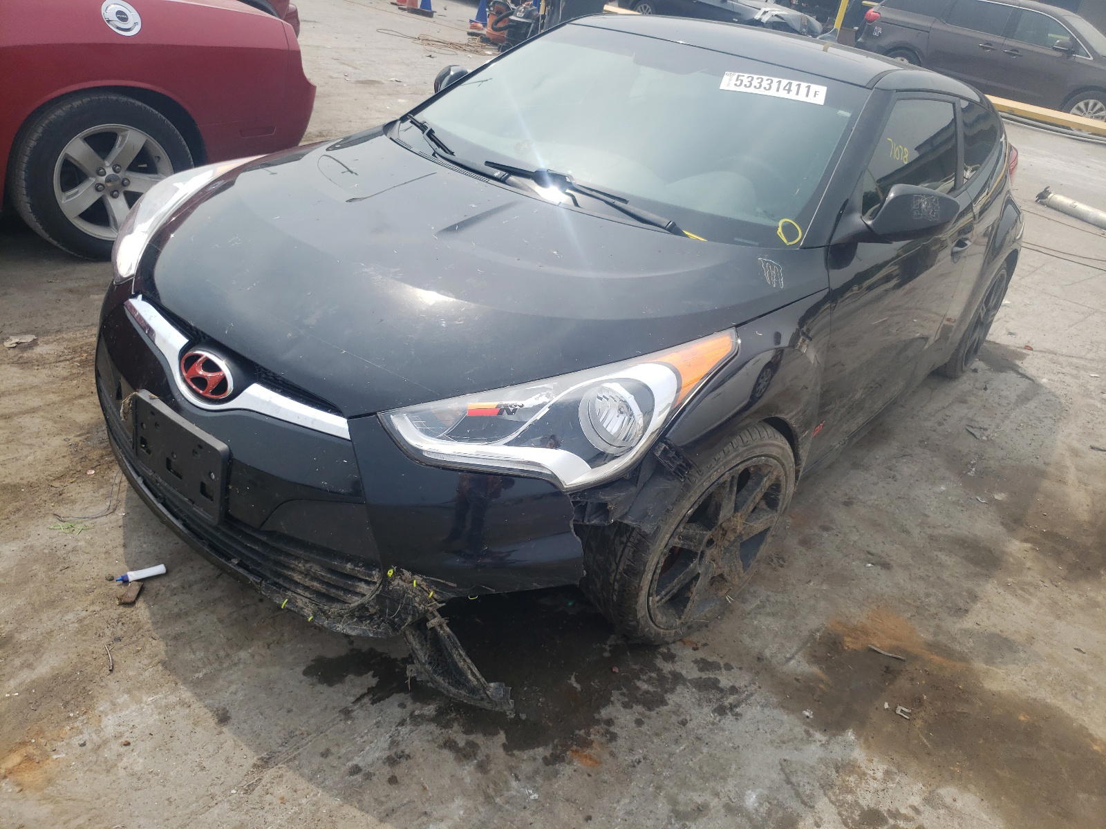 Photo 2 from auction – 2016 HYUNDAI VELOSTER with VIN KMHTC6AD4GU279315