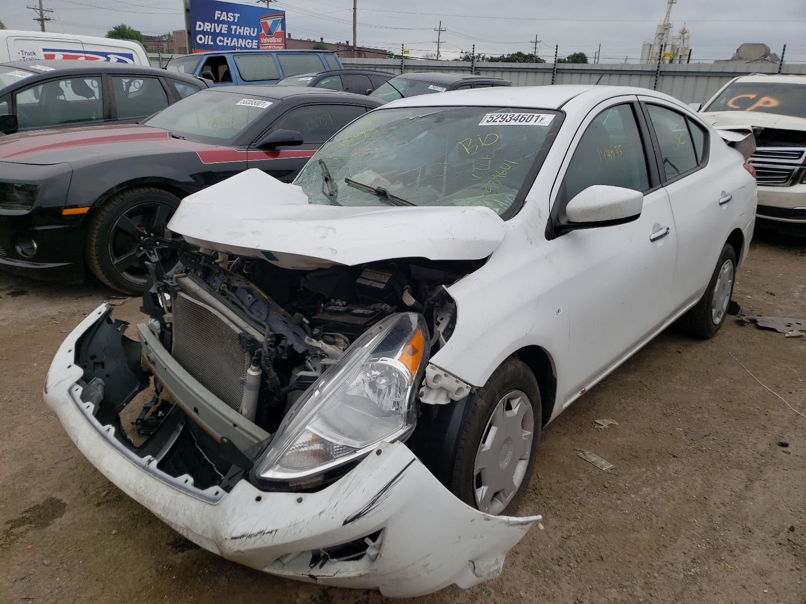 Photo 2 from auction – 2015 NISSAN VERSA S with VIN 3N1CN7AP8FL934490