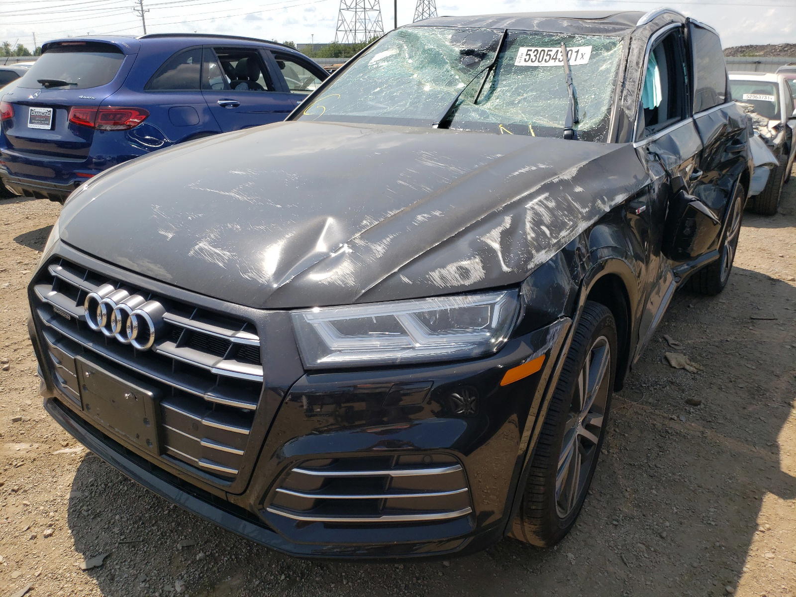 Photo 2 from auction – 2020 AUDI Q5 E PREMI with VIN WA1E2AFY5L2040774