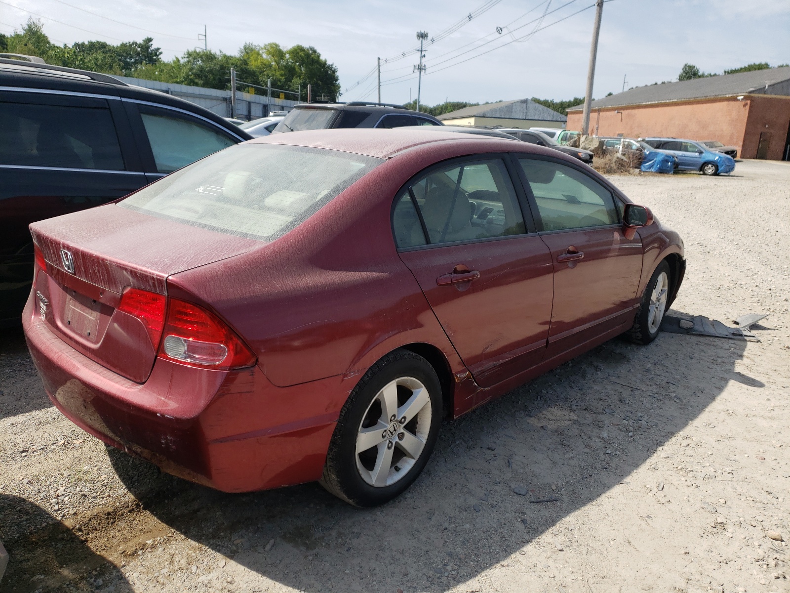 Photo 4 from auction – 2007 HONDA CIVIC EX with VIN 2HGFA16887H508234