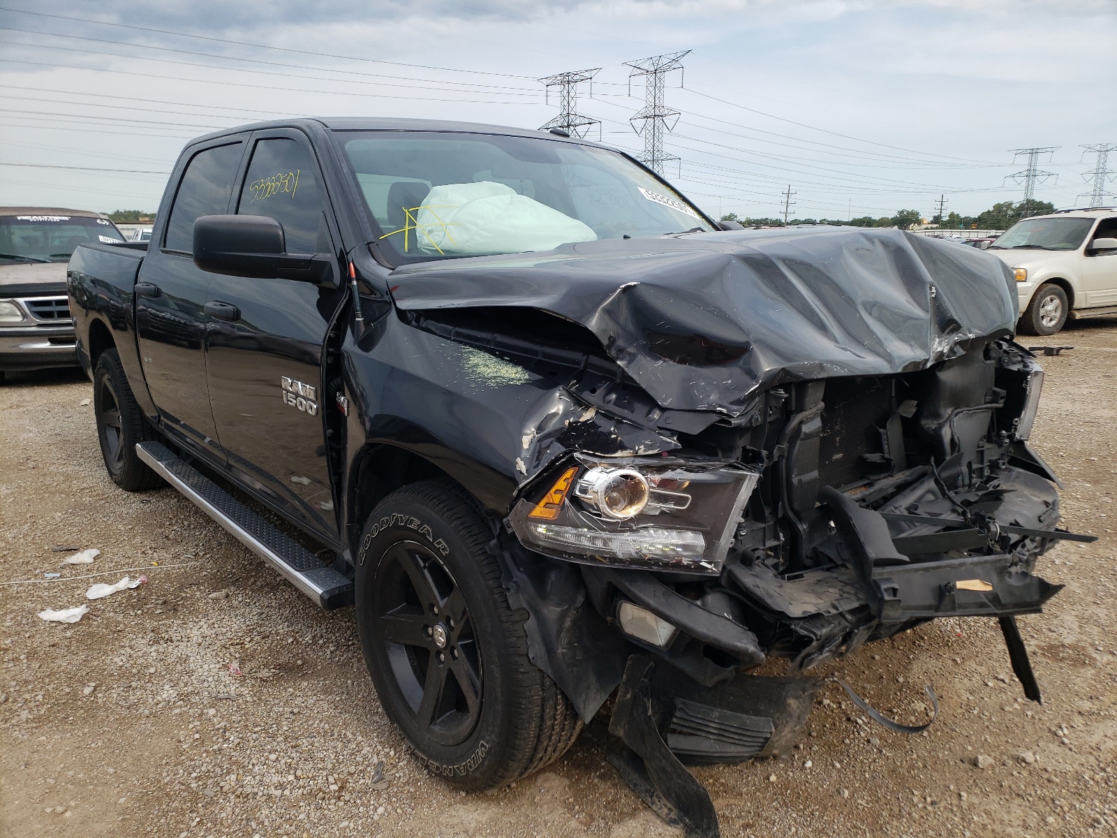 Photo 1 from auction – 2017 RAM 1500 ST with VIN 3C6RR7KT4HG544125