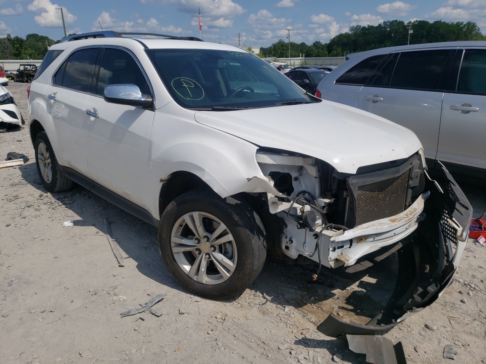 CHEVROLET EQUINOX LT 2010 with VIN 2CNALFEW0A6286786 - Photo from auction