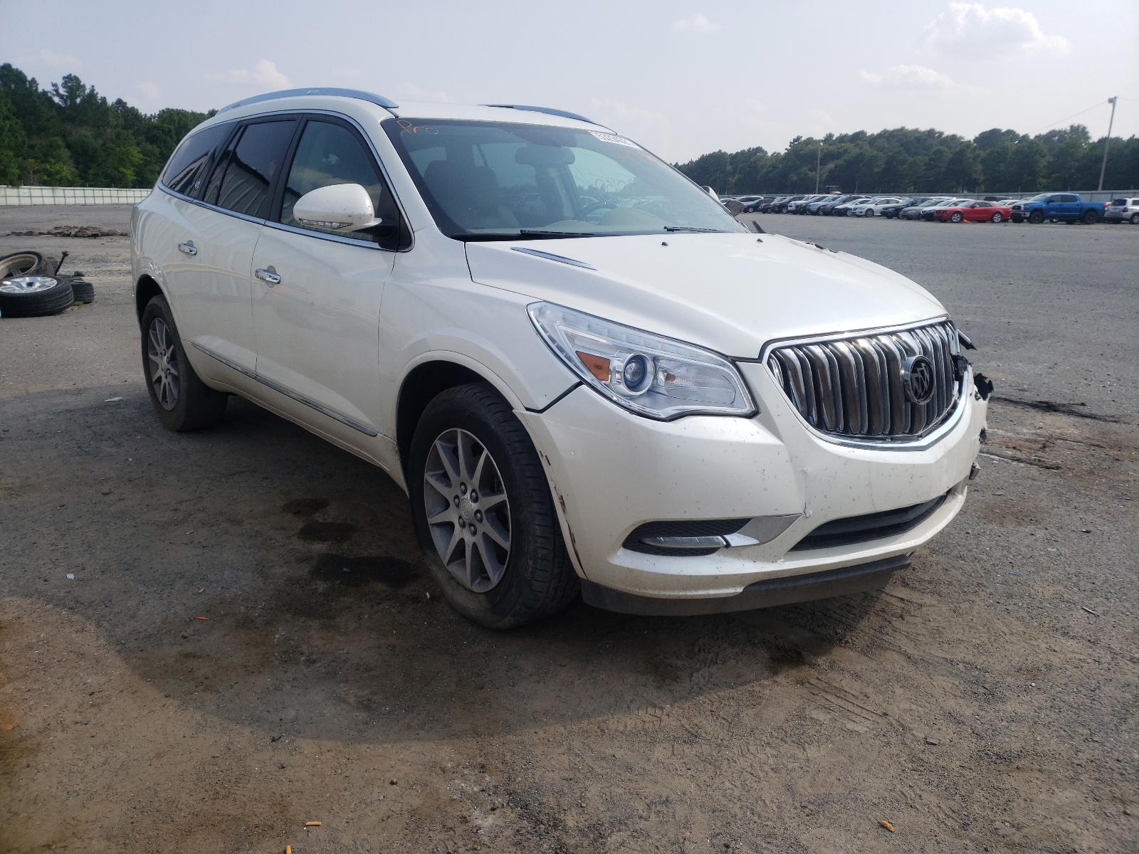 BUICK ENCLAVE 2015 with VIN 5GAKRBKD1FJ249244 - Photo from auction