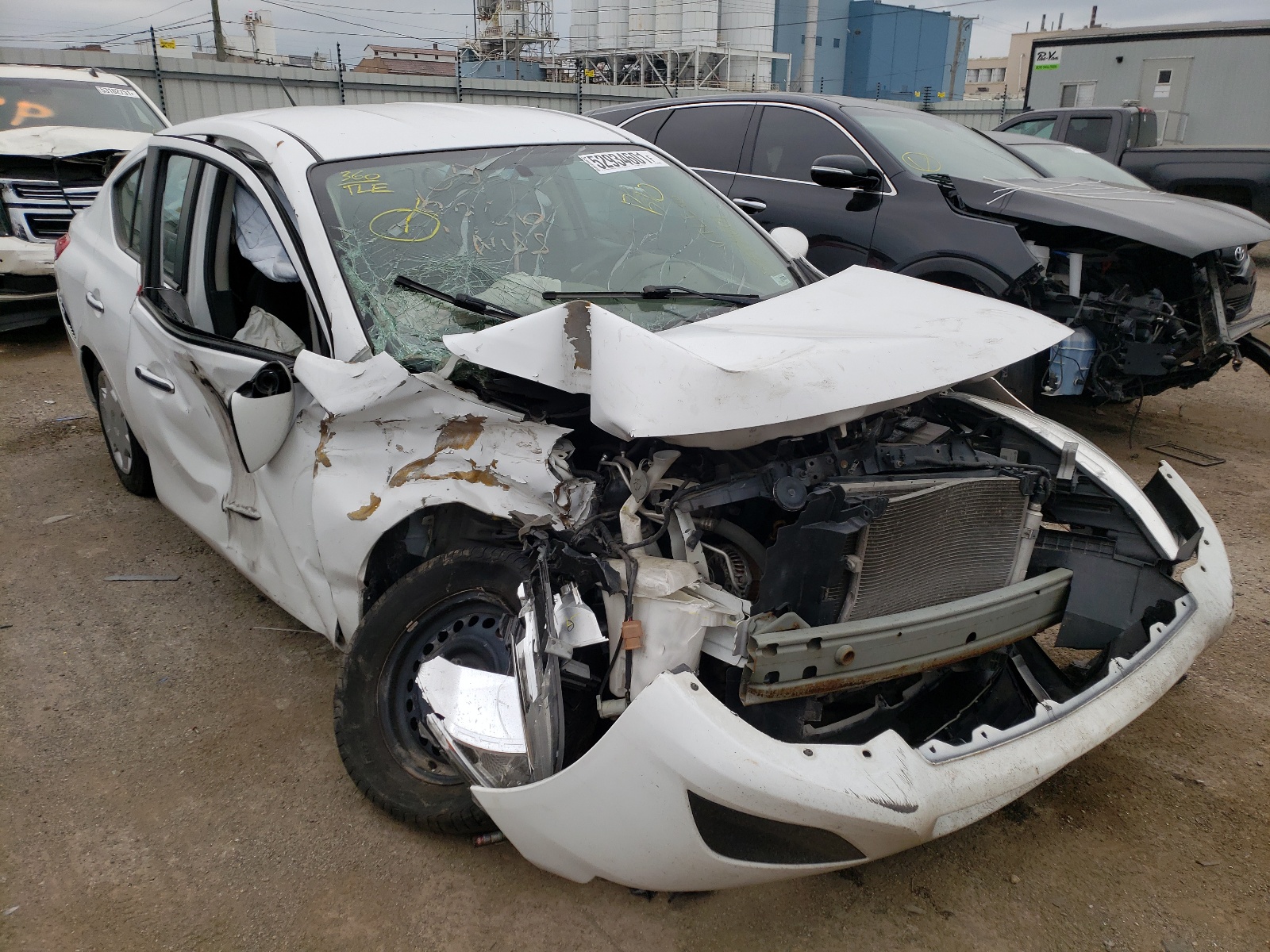 Photo 1 from auction – 2015 NISSAN VERSA S with VIN 3N1CN7AP8FL934490