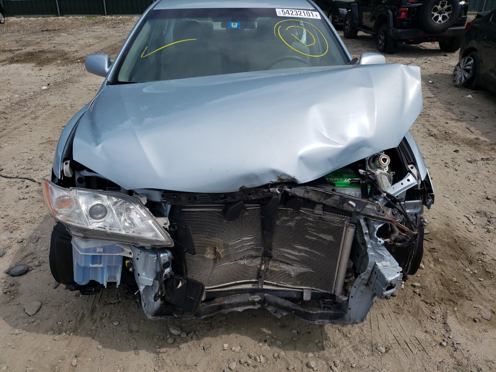 Photo 7 from auction – 2008 TOYOTA CAMRY CE with VIN 4T1BE46KX8U791213