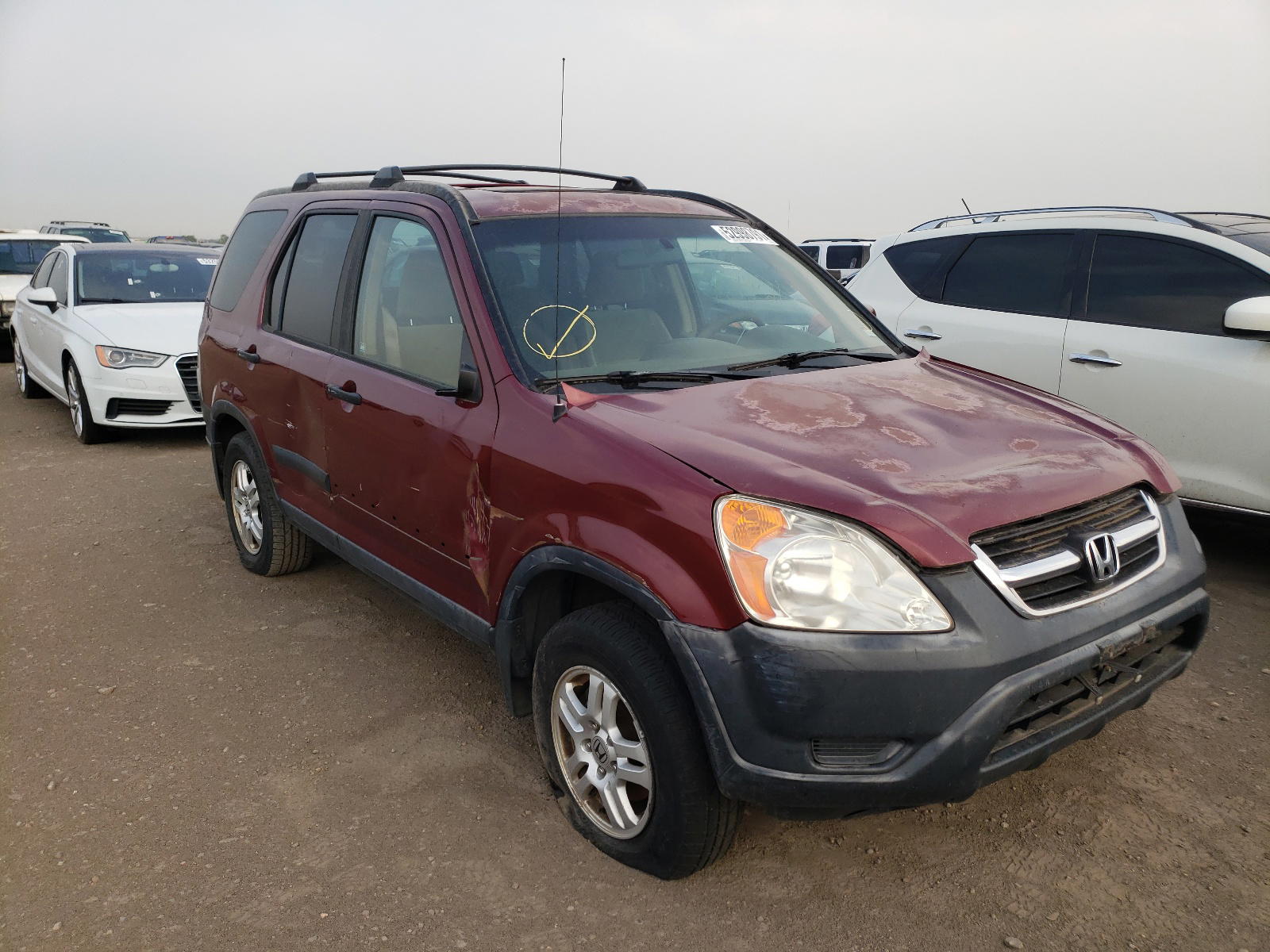 HONDA CRV 2003 with VIN JHLRD78833C012311 - Photo from auction