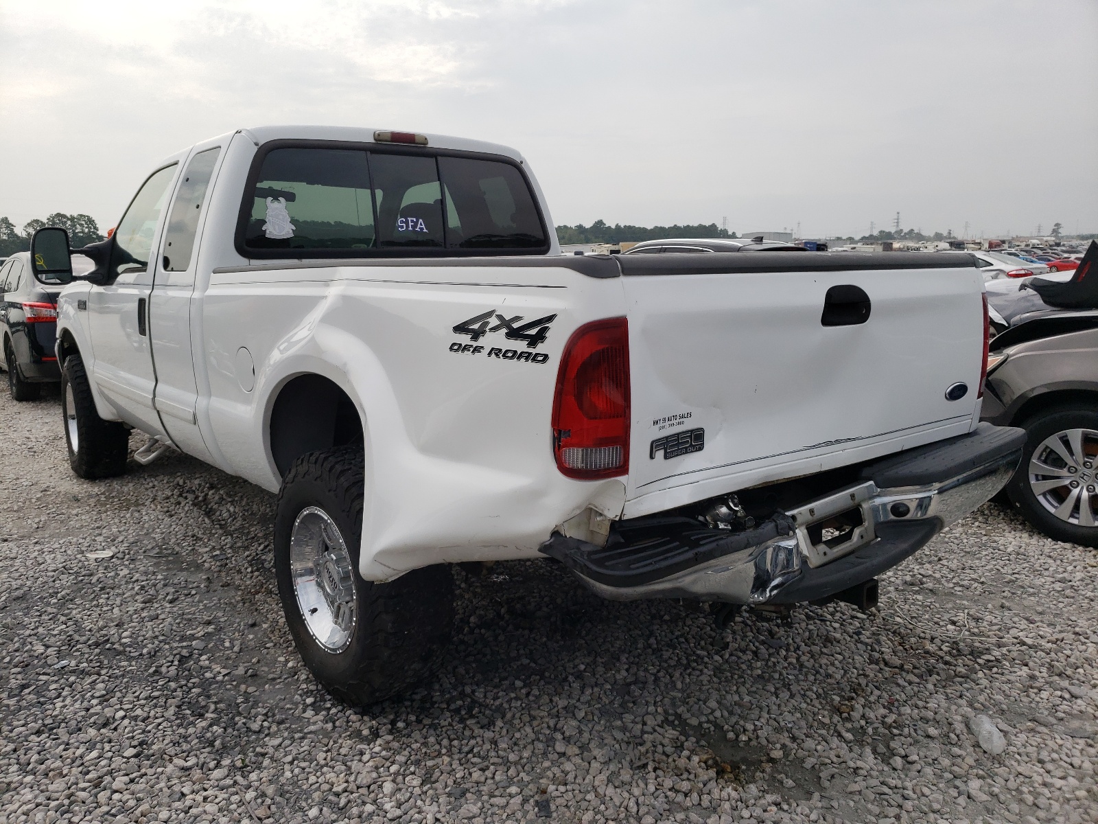 Photo 3 from auction – 2002 FORD F250 SUPER with VIN 1FTNX21L82EB47548