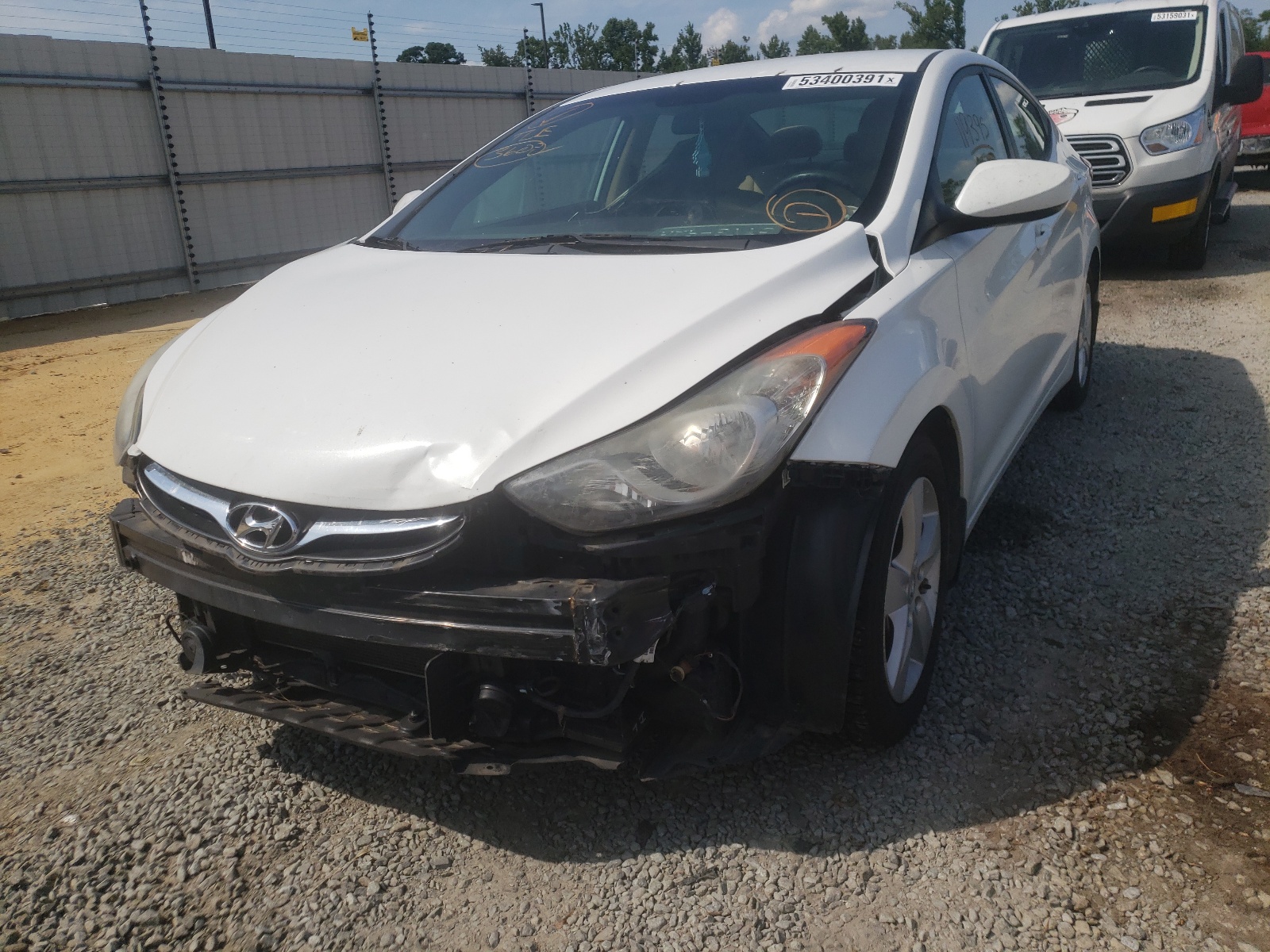 Photo 2 from auction – 2013 HYUNDAI ELANTRA GL with VIN 5NPDH4AE2DH289404