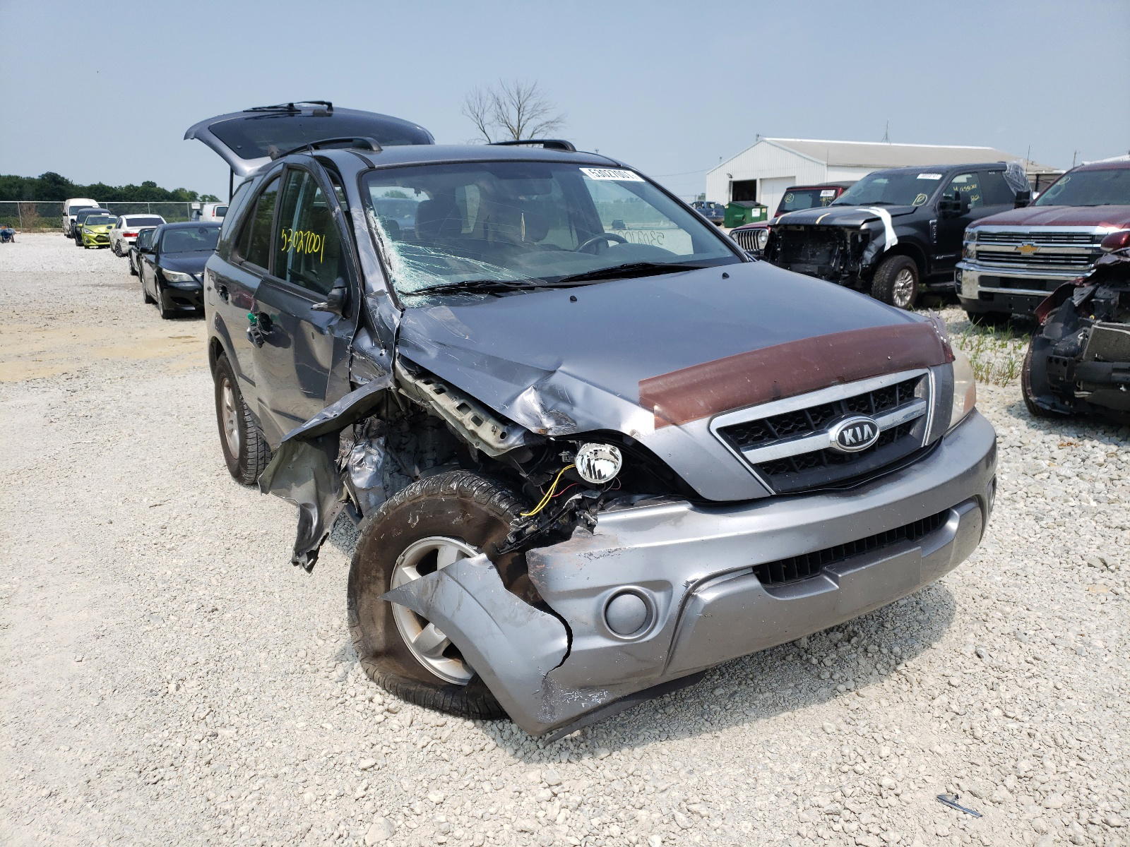 KIA SORENTO 2009 with VIN KNDJD735X95871030 - Photo from auction