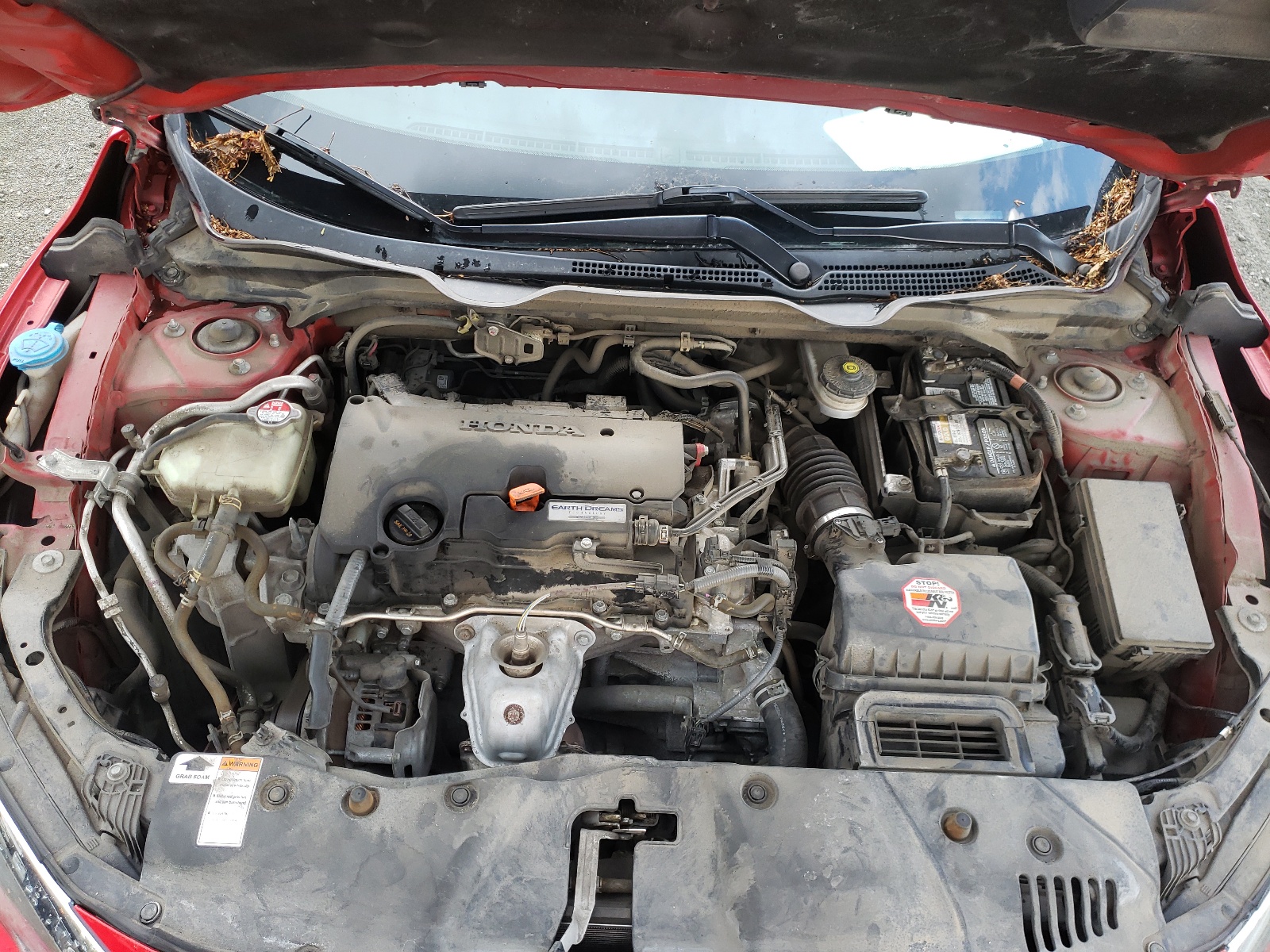 Photo 7 from auction – 2016 HONDA CIVIC LX with VIN 2HGFC2F58GH544317