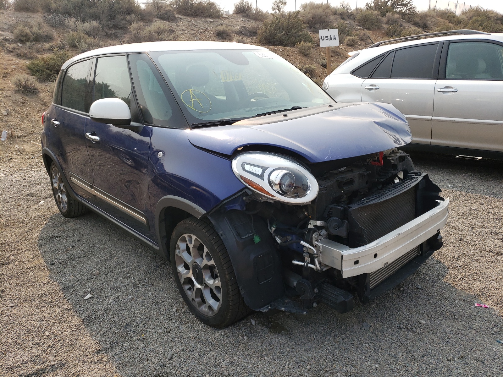 FIAT 500L TREKK 2015 with VIN ZFBCFADH8FZ034549 - Photo from auction