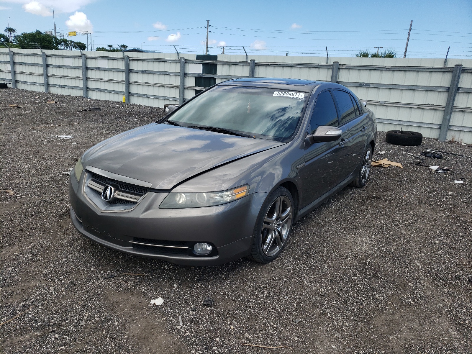 Photo 2 from auction – 2007 ACURA TL TYPE S with VIN 19UUA76567A048473