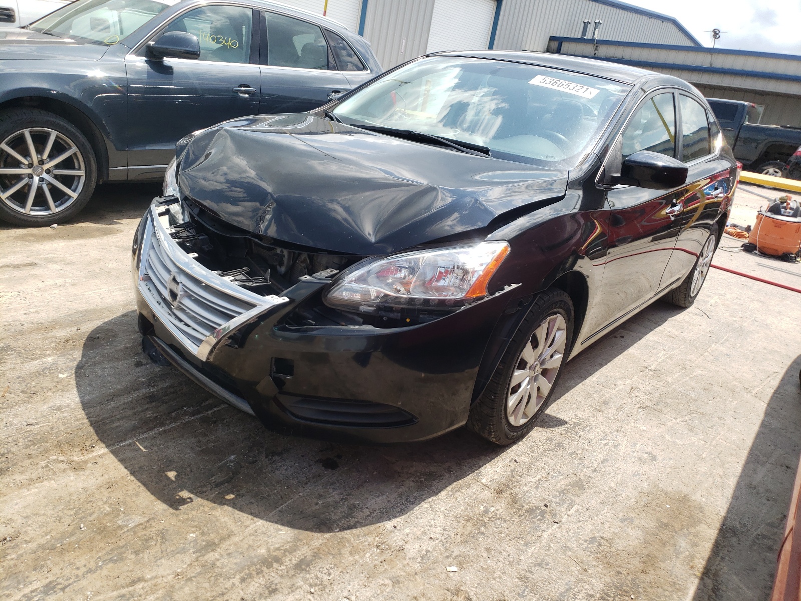 Photo 2 from auction – 2013 NISSAN SENTRA S with VIN 3N1AB7AP9DL685033