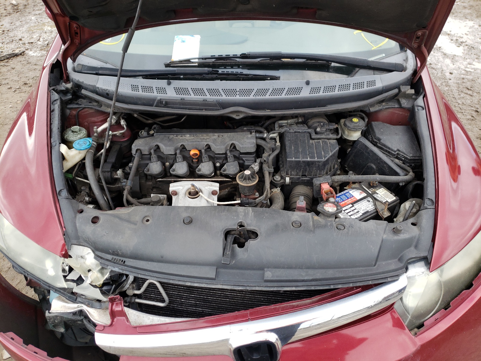 Photo 7 from auction – 2007 HONDA CIVIC EX with VIN 2HGFA16887H508234