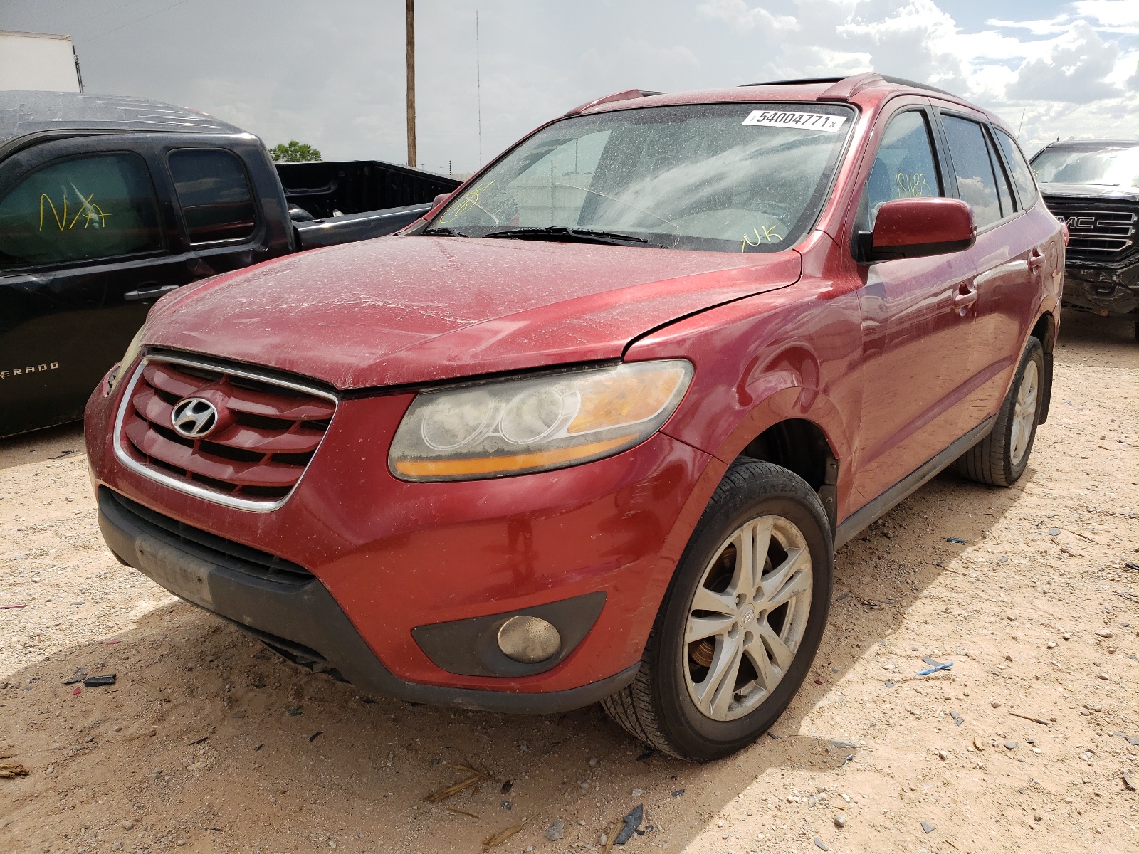Photo 2 from auction – 2010 HYUNDAI SANTA FE with VIN 5NMSHDAG4AH338622