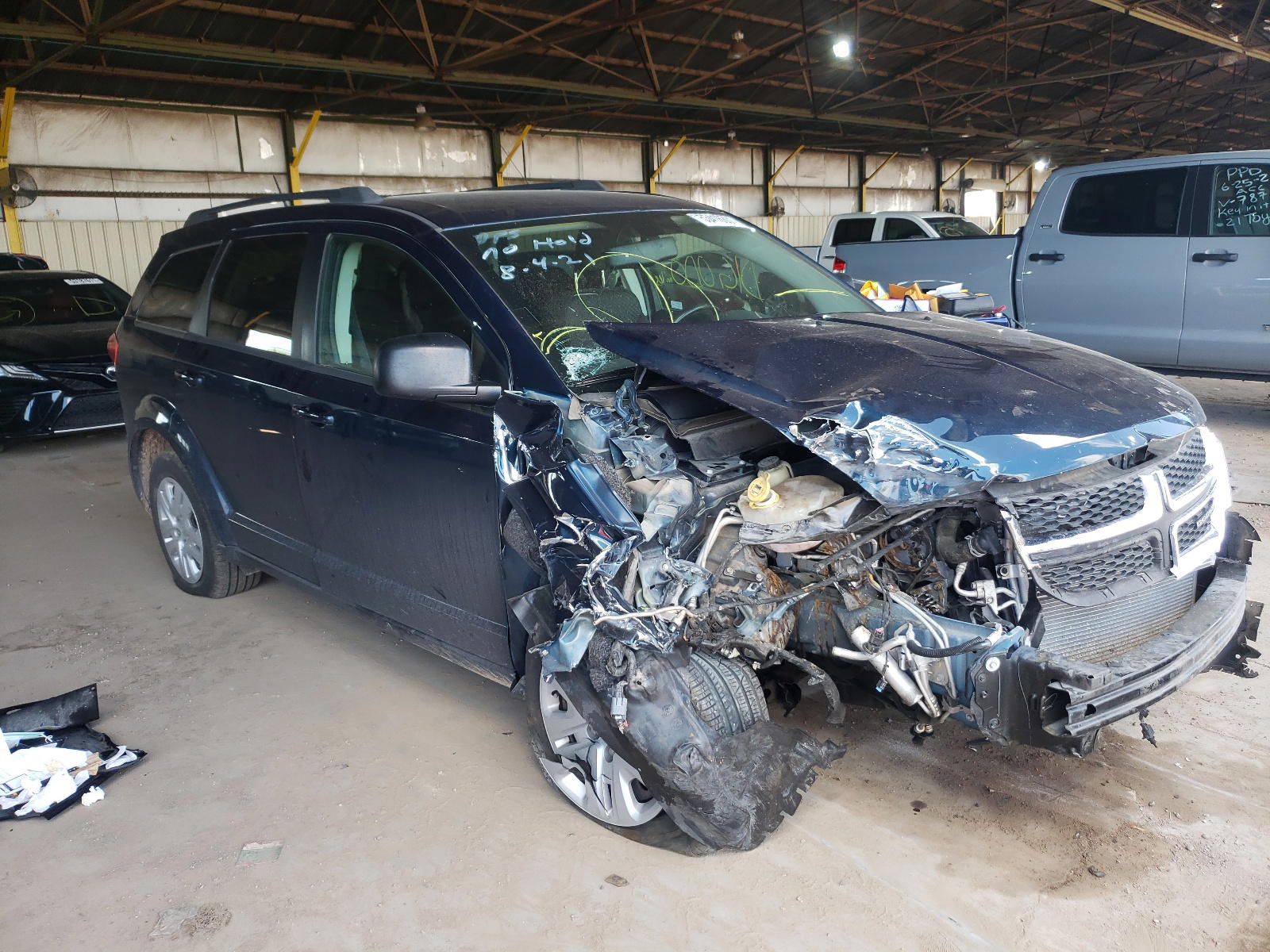DODGE JOURNEY SE 2014 with VIN 3C4PDCAB7ET134843 - Photo from auction