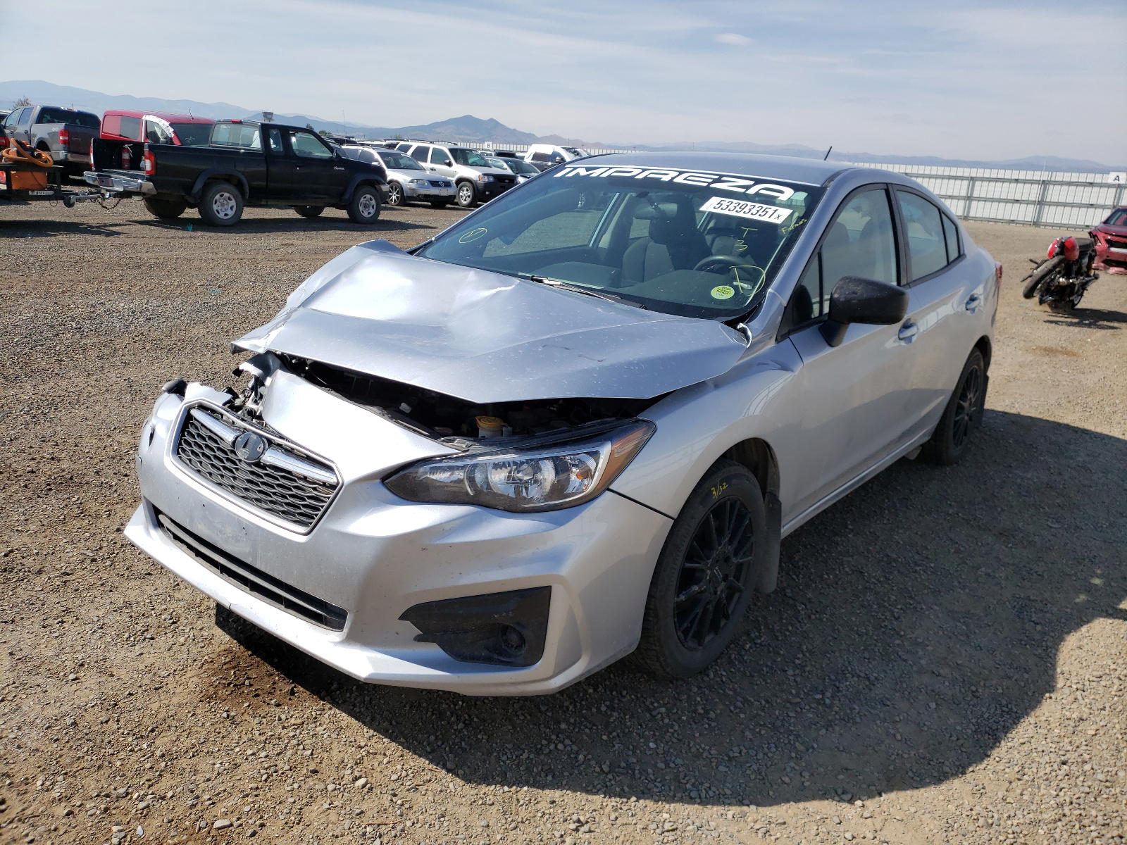Photo 2 from auction – 2019 SUBARU IMPREZA with VIN 4S3GKAA66K1604831